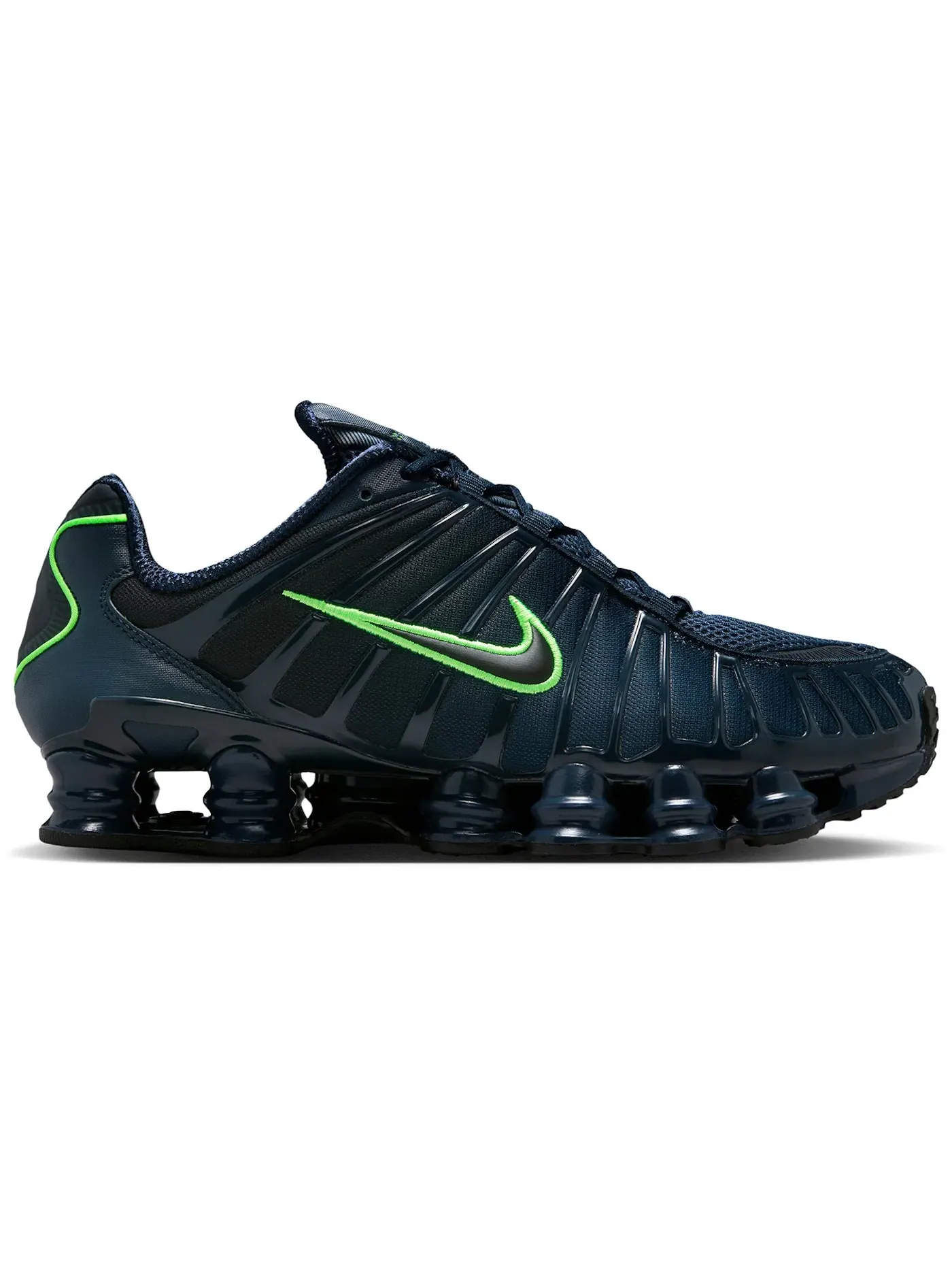 Мужские кроссовки Lifestyle Nike Shox TL — изображение 1 из 1, синий//зеленый/черный