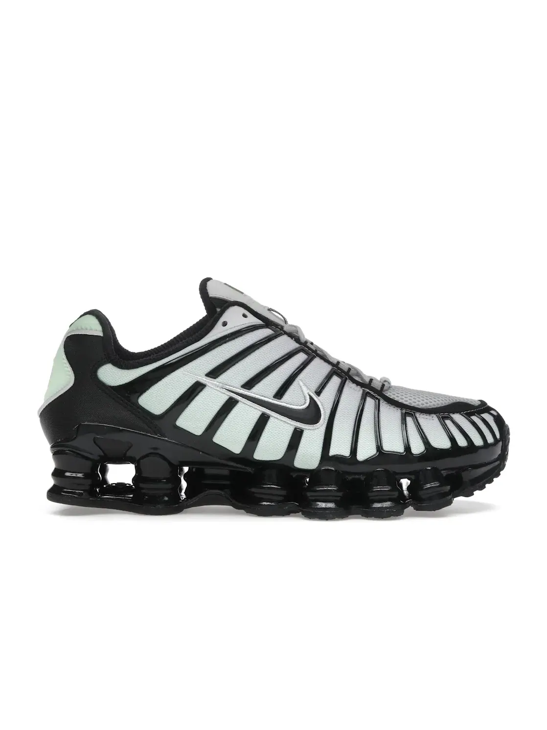 Мужские кроссовки с ярким дизайном Nike Shox TL — изображение 1 из 4, зеленый/черный