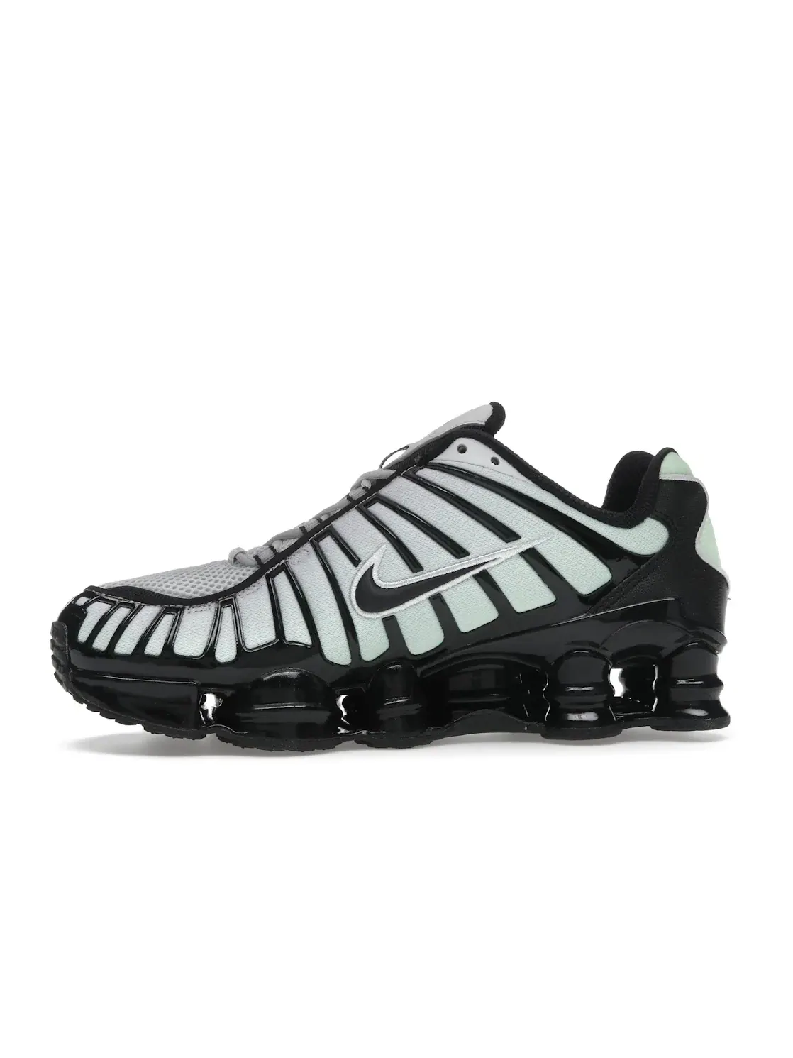 Мужские кроссовки с ярким дизайном Nike Shox TL — изображение 3 из 4, зеленый/черный