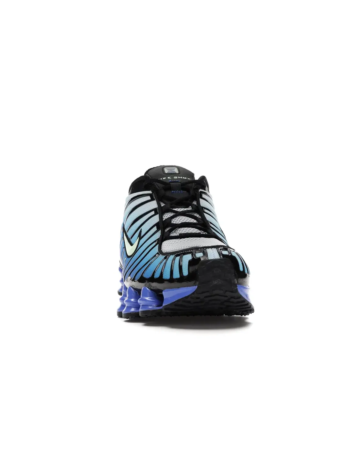 Мужские кроссовки с амортизацией Nike Shox TL — изображение 2 из 4, черный/зеленый-синий