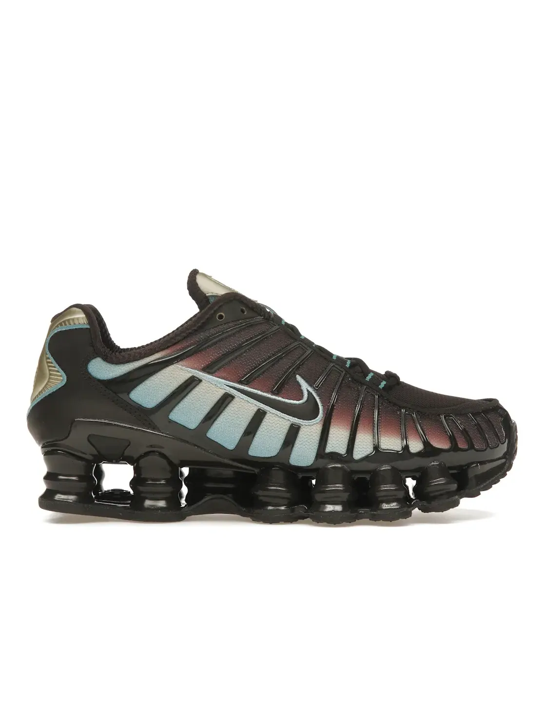 Женские кроссовки с контрастными вставками Nike Shox TL — изображение 1 из 4