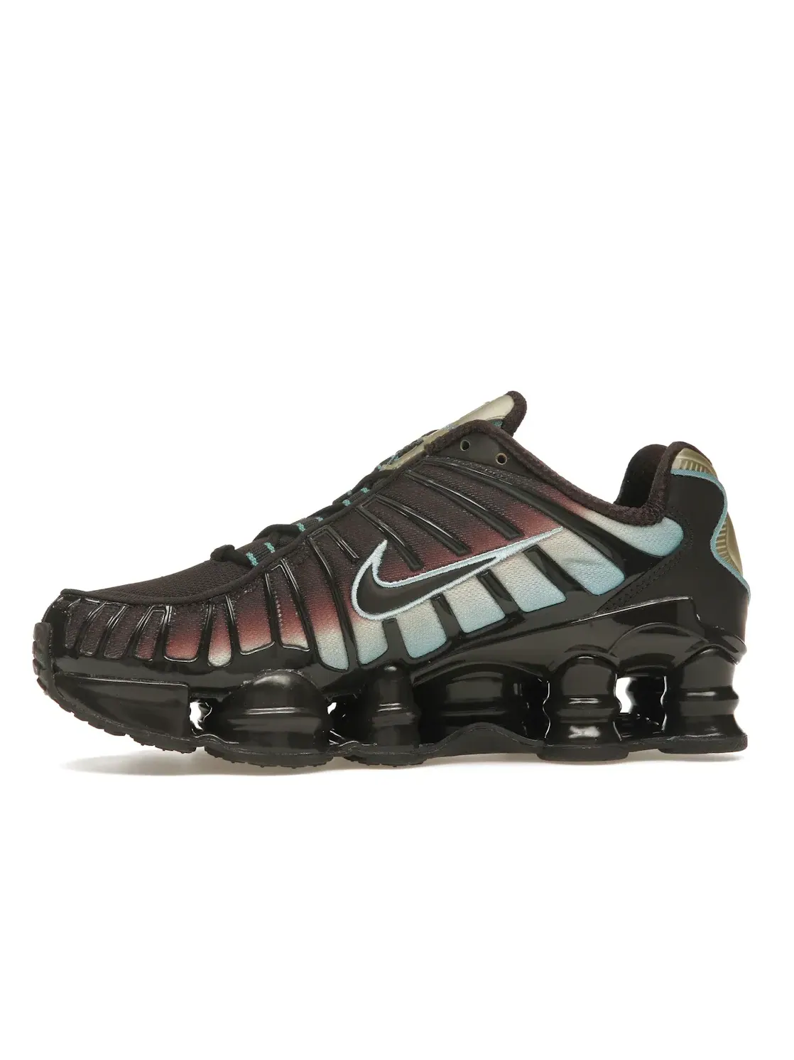 Женские кроссовки с контрастными вставками Nike Shox TL — изображение 3 из 4