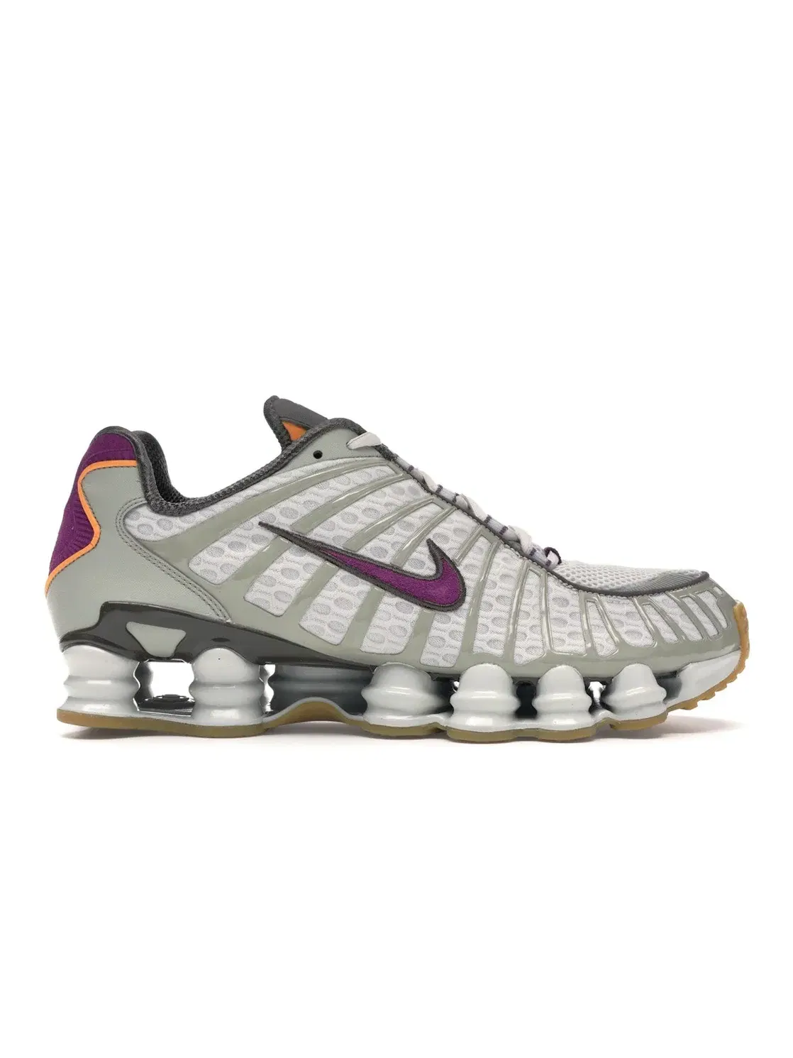 Мужские кроссовки Lifestyle Nike Shox TL — изображение 1 из 4, серый/-оранжевый
