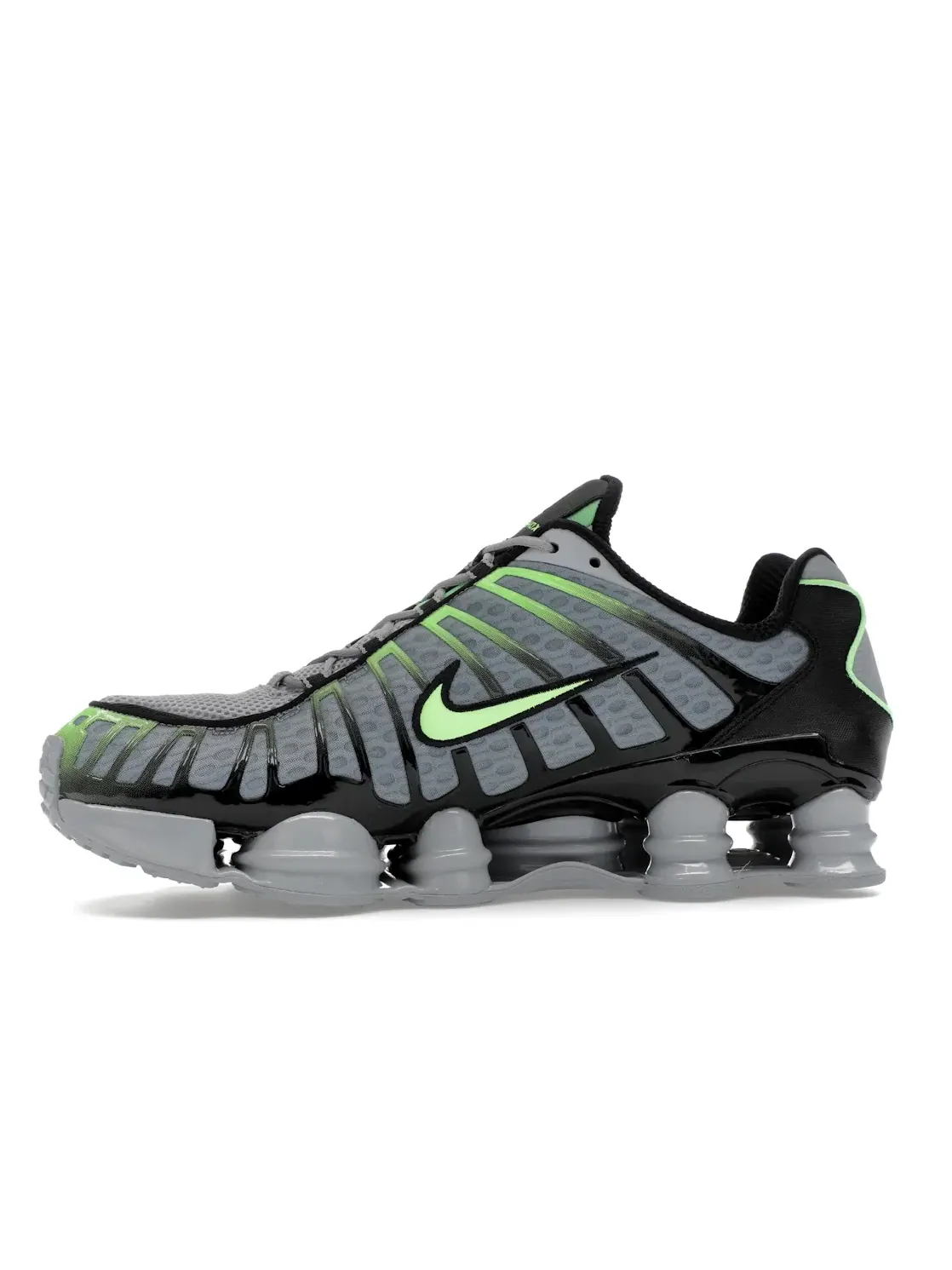 Мужские кроссовки с амортизацией Nike Shox TL Nike — изображение 3 из 4, серый/-черный