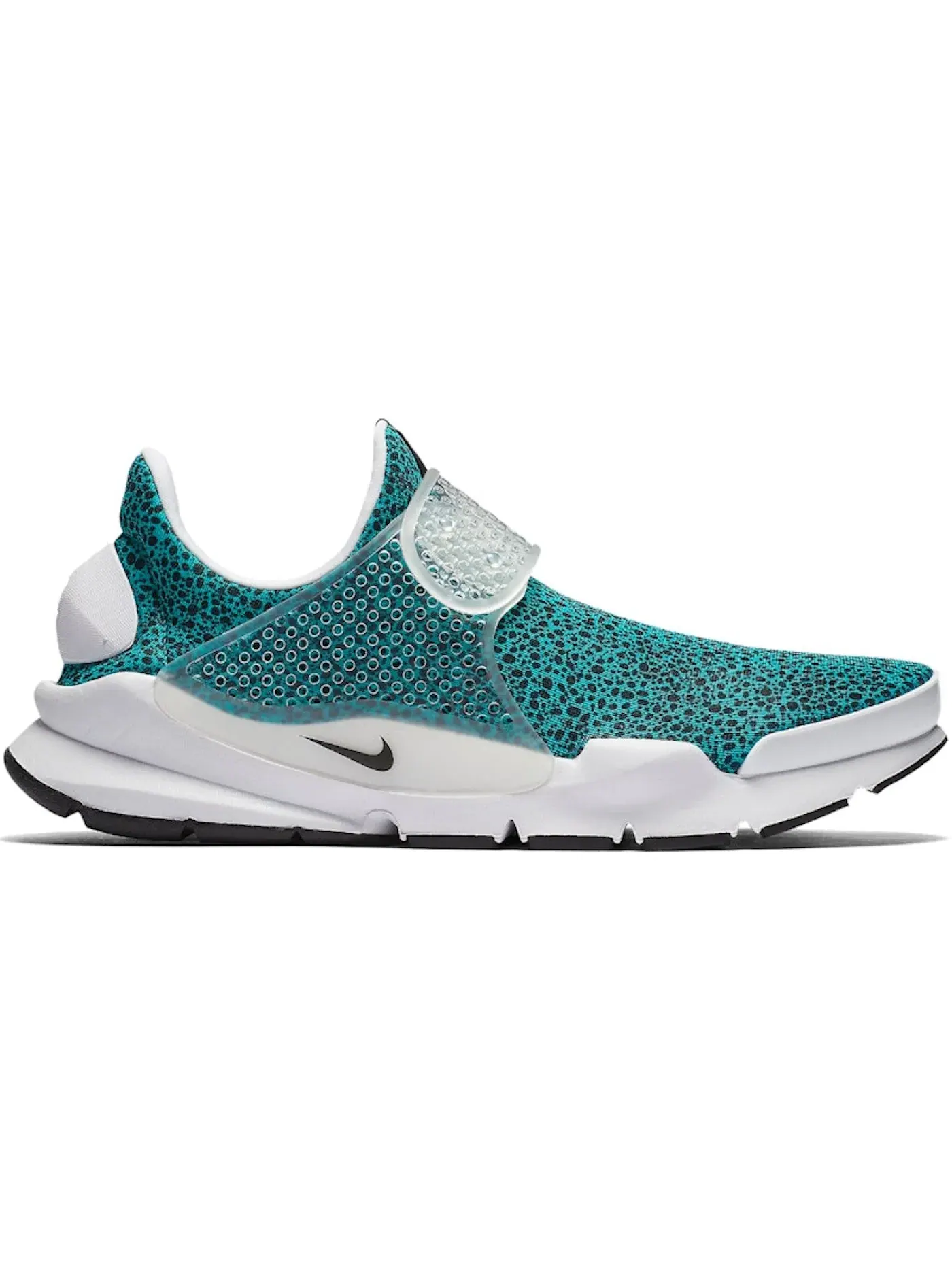 Мужские кроссовки с принтом Nike Sock Dart Nike — изображение 1 из 1, зеленый/черный-белый