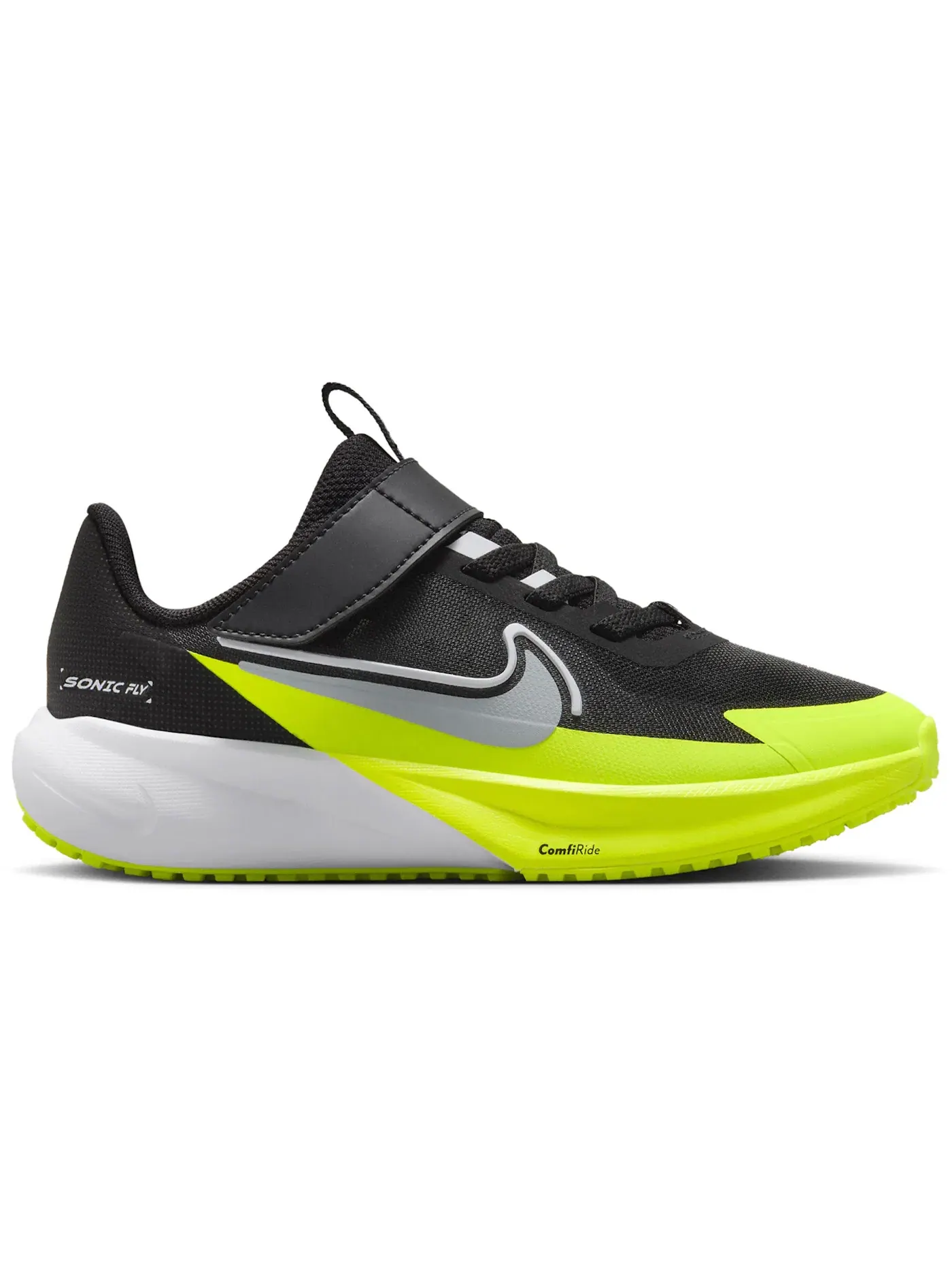 Детские кроссовки для бега Nike Sonic Fly — изображение 1 из 1, черный/белый//серый