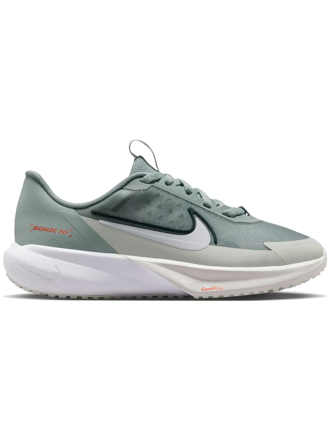 Детские кроссовки для бега с шнуровкой Nike Sonic Fly Nike — изображение 1 из 1, светлый//светлый/белый