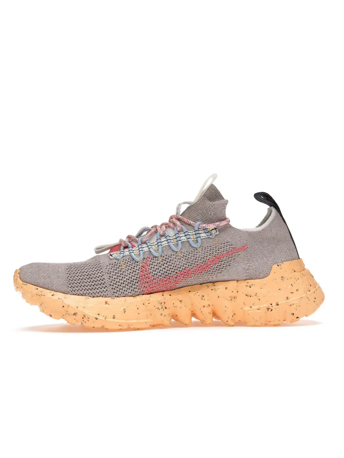 Мужские кроссовки из переработанных материалов Nike Space Hippie 01 — изображение 3 из 4, серый/белый