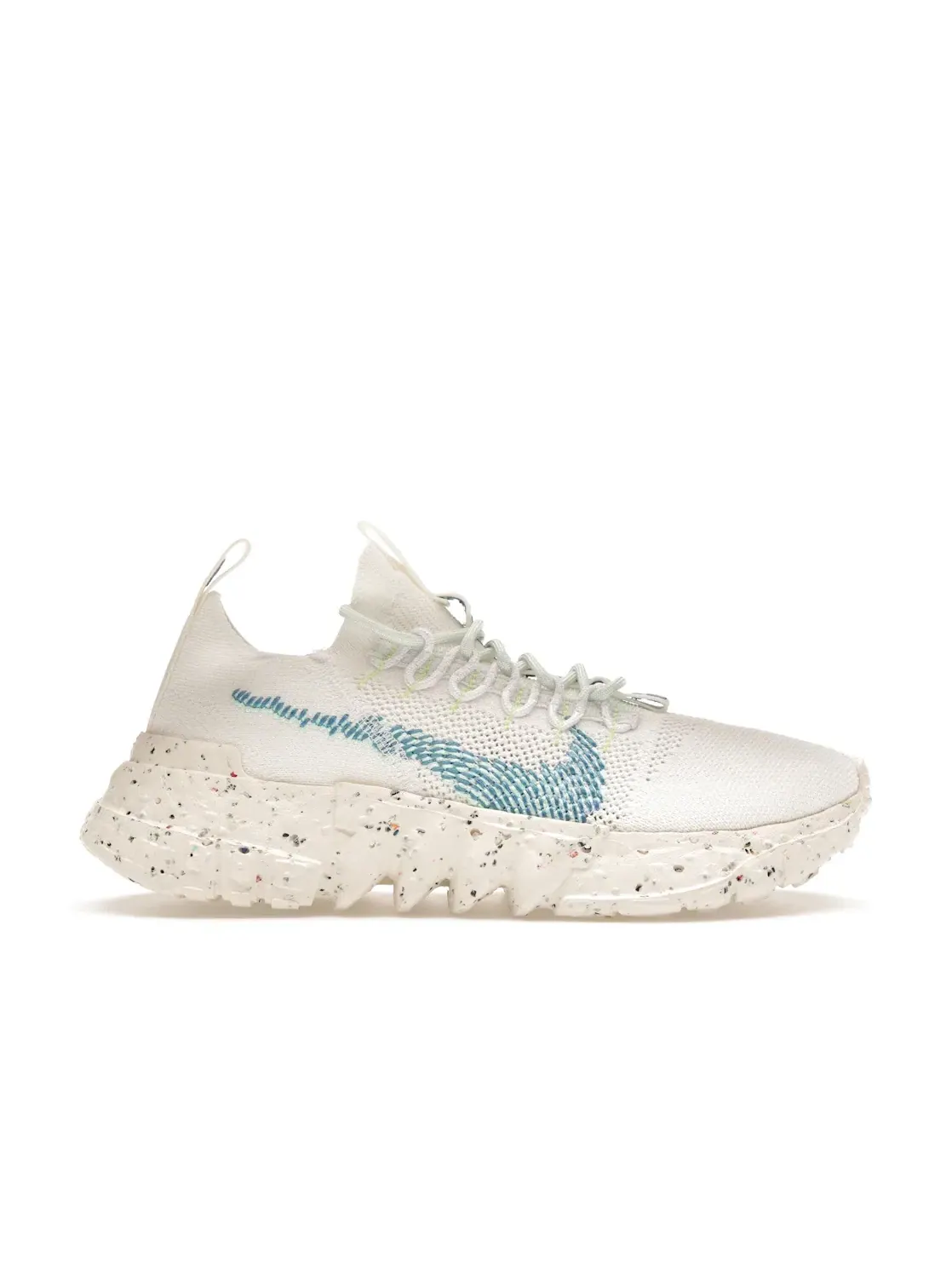 Мужские кроссовки из переработанных материалов Nike Space Hippie 01 — изображение 1 из 4, белый