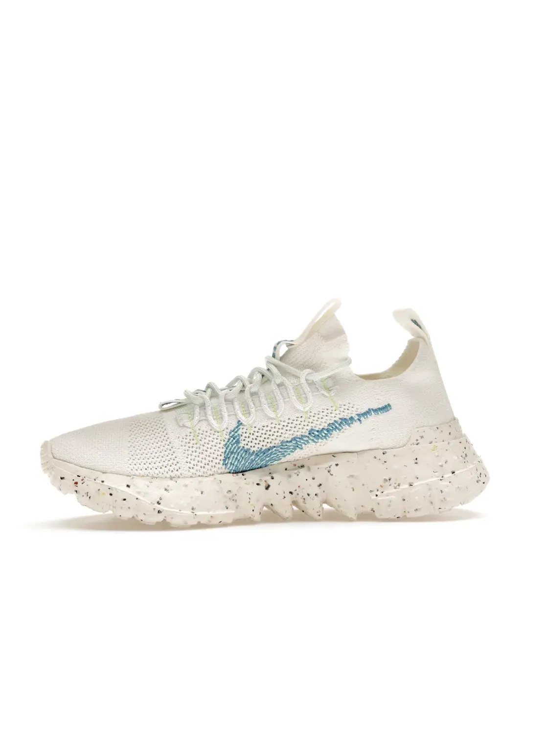 Мужские кроссовки из переработанных материалов Nike Space Hippie 01 — изображение 3 из 4, белый