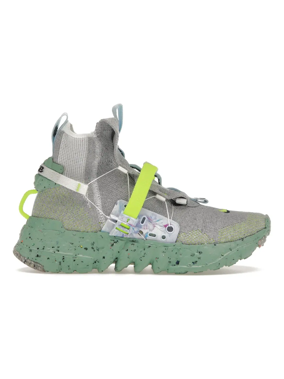 Мужские кроссовки из переработанных материалов Nike Space Hippie 03 Nike — изображение 1 из 4, серый