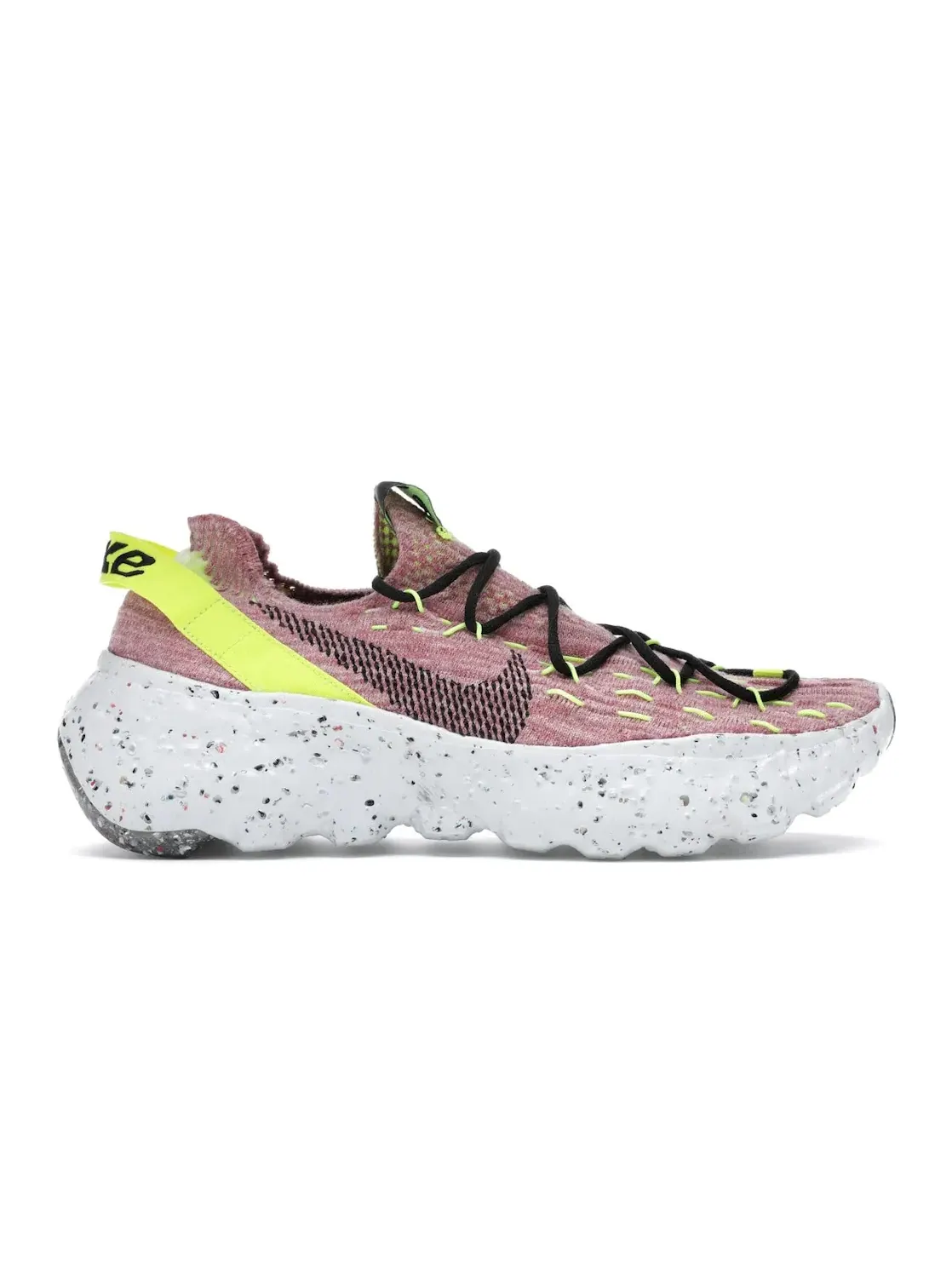 Женские кроссовки Lifestyle Nike Space Hippie 04 — изображение 1 из 4, черный-светлый розовый