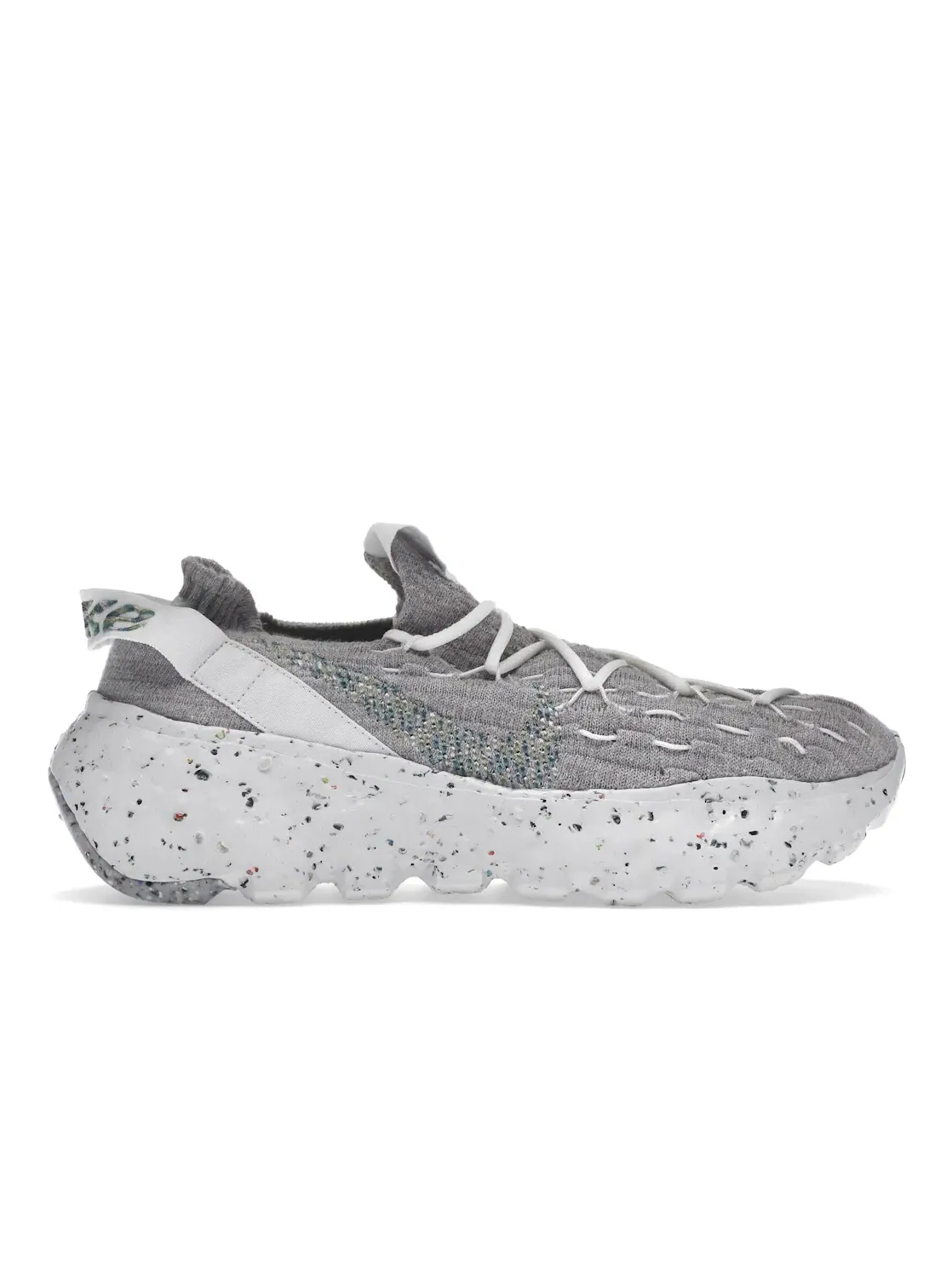 Женские кроссовки с платформой Nike Space Hippie 04 — изображение 1 из 4, белый//зеленый