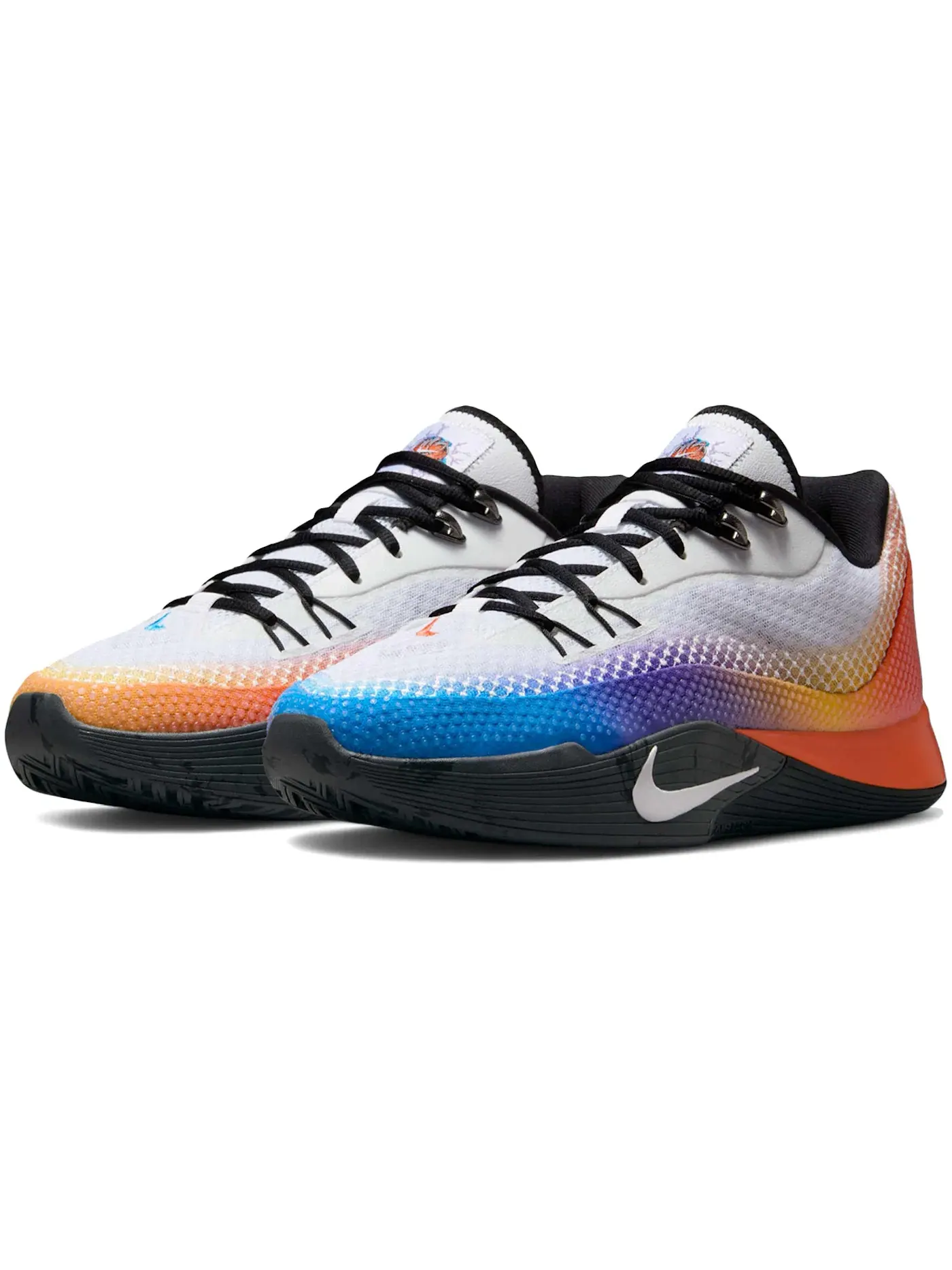 Мужские кроссовки с длинным шнурком Nike ST Flare Nike — изображение 2 из 2, белый/черный/желтый