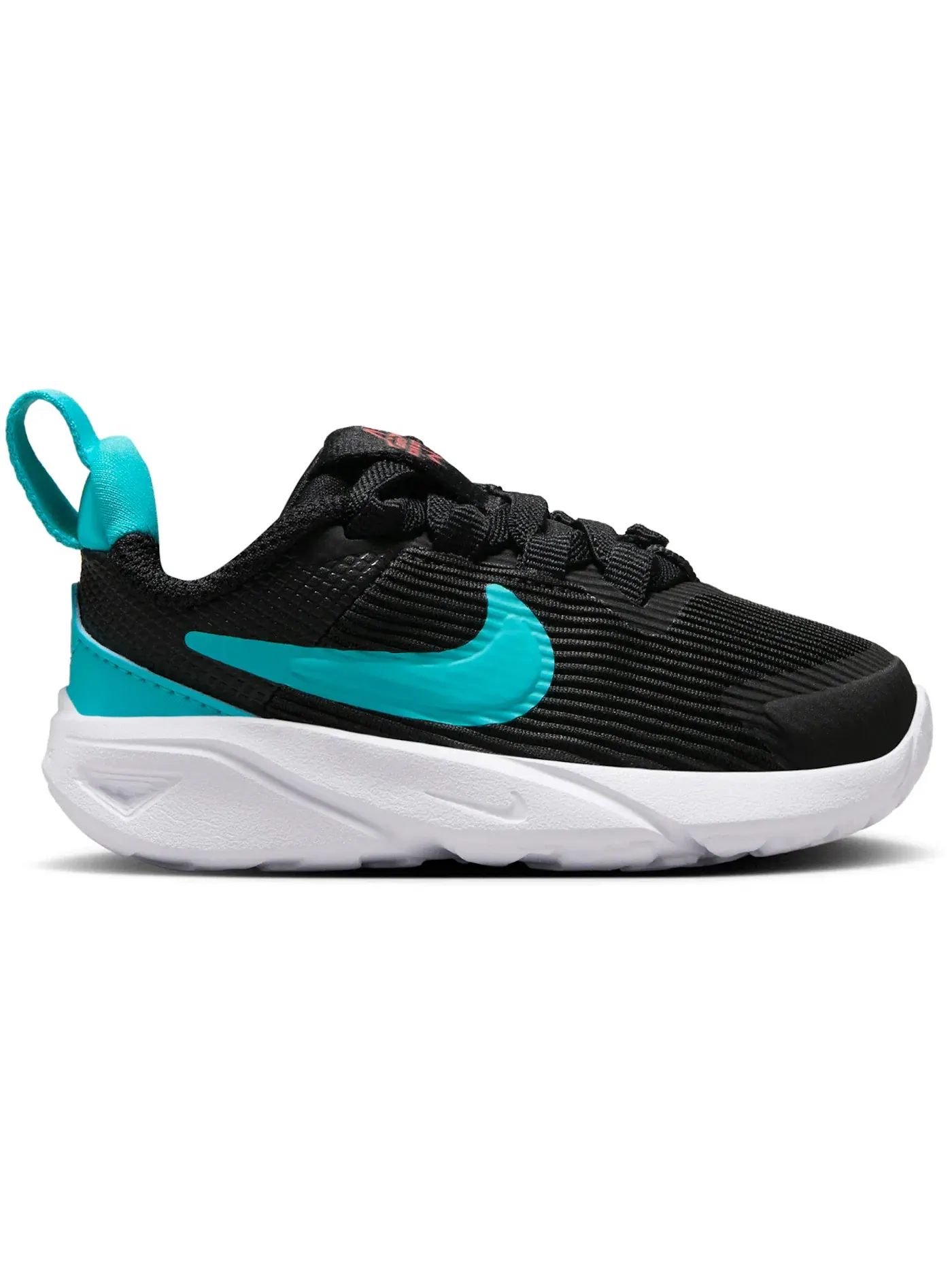 Детские кроссовки спортивные Nike Star Runner 4 Nike — изображение 1 из 1, черный/яркий/белый