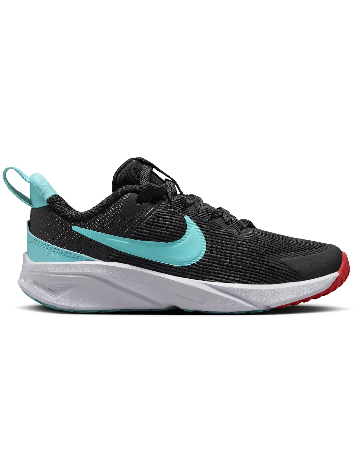 Детские кроссовки беговые Nike Star Runner 4 Nike — изображение 1 из 1, черный/яркий/белый
