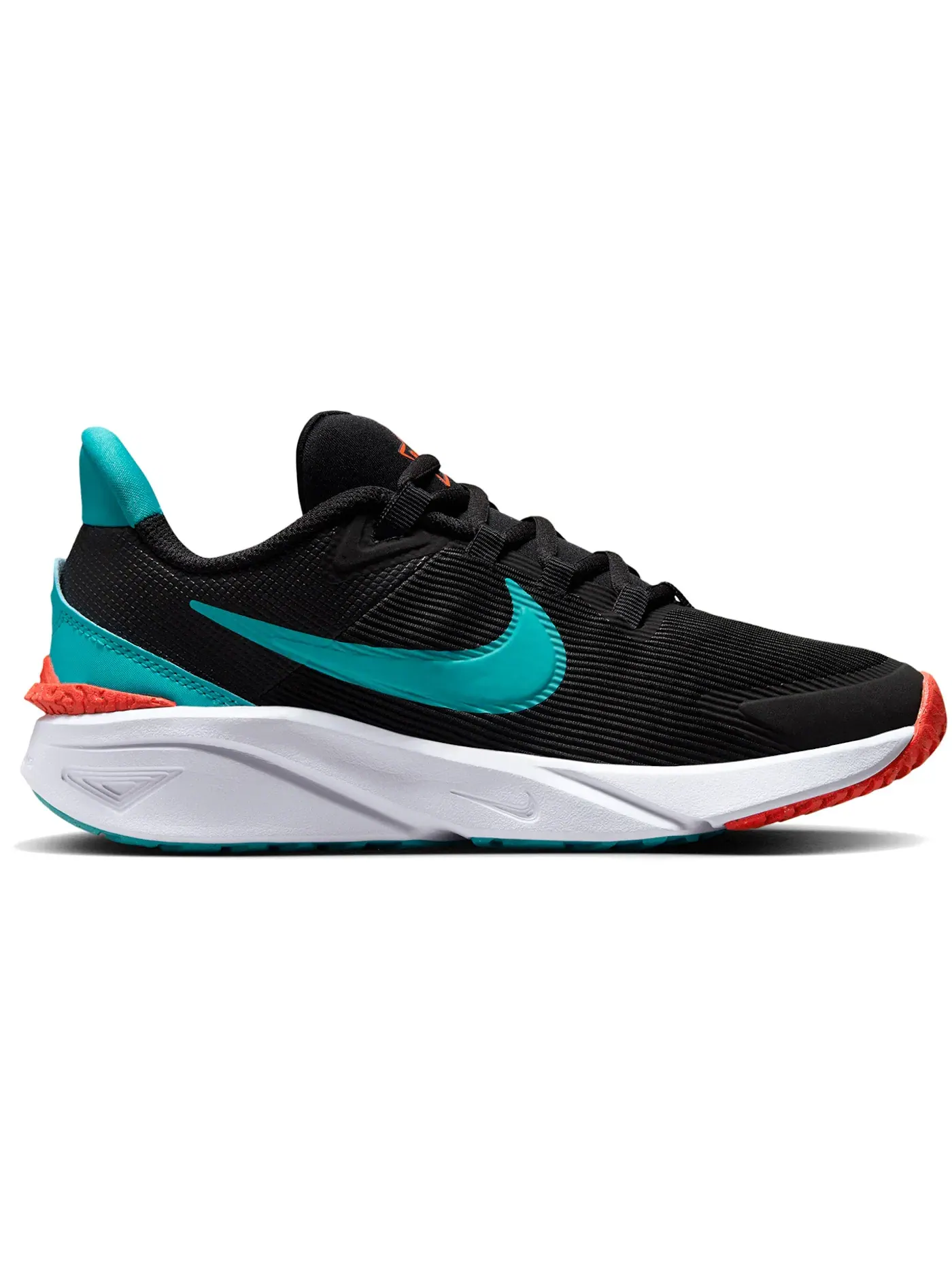 Детские кроссовки беговые Nike Star Runner 4 Nike — изображение 1 из 1, черный/яркий/белый