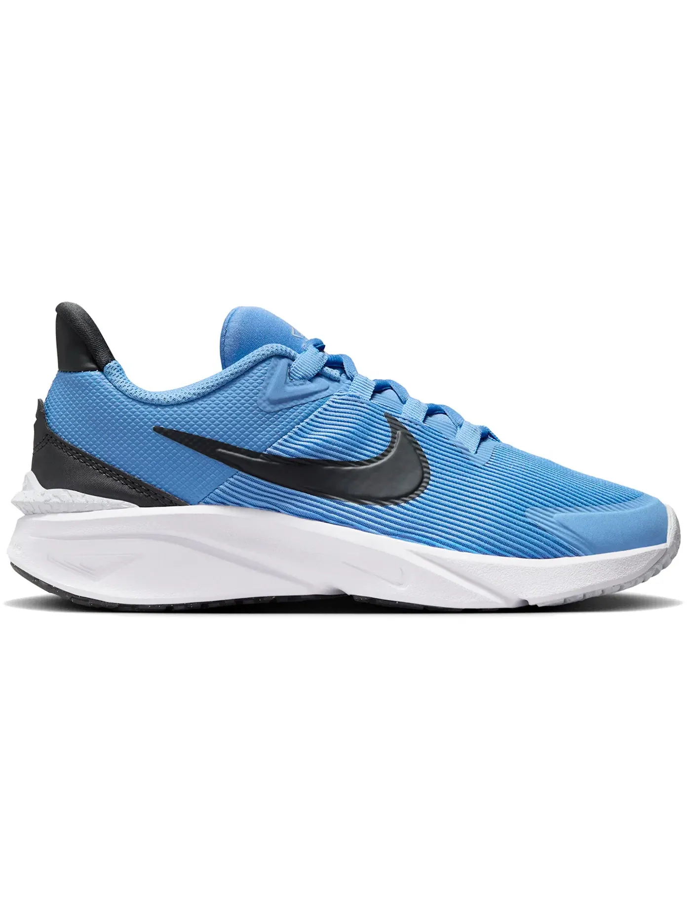 Детские кроссовки для бега с длинным шнурком Nike Star Runner 4 Nike — изображение 1 из 1, синий синий белый