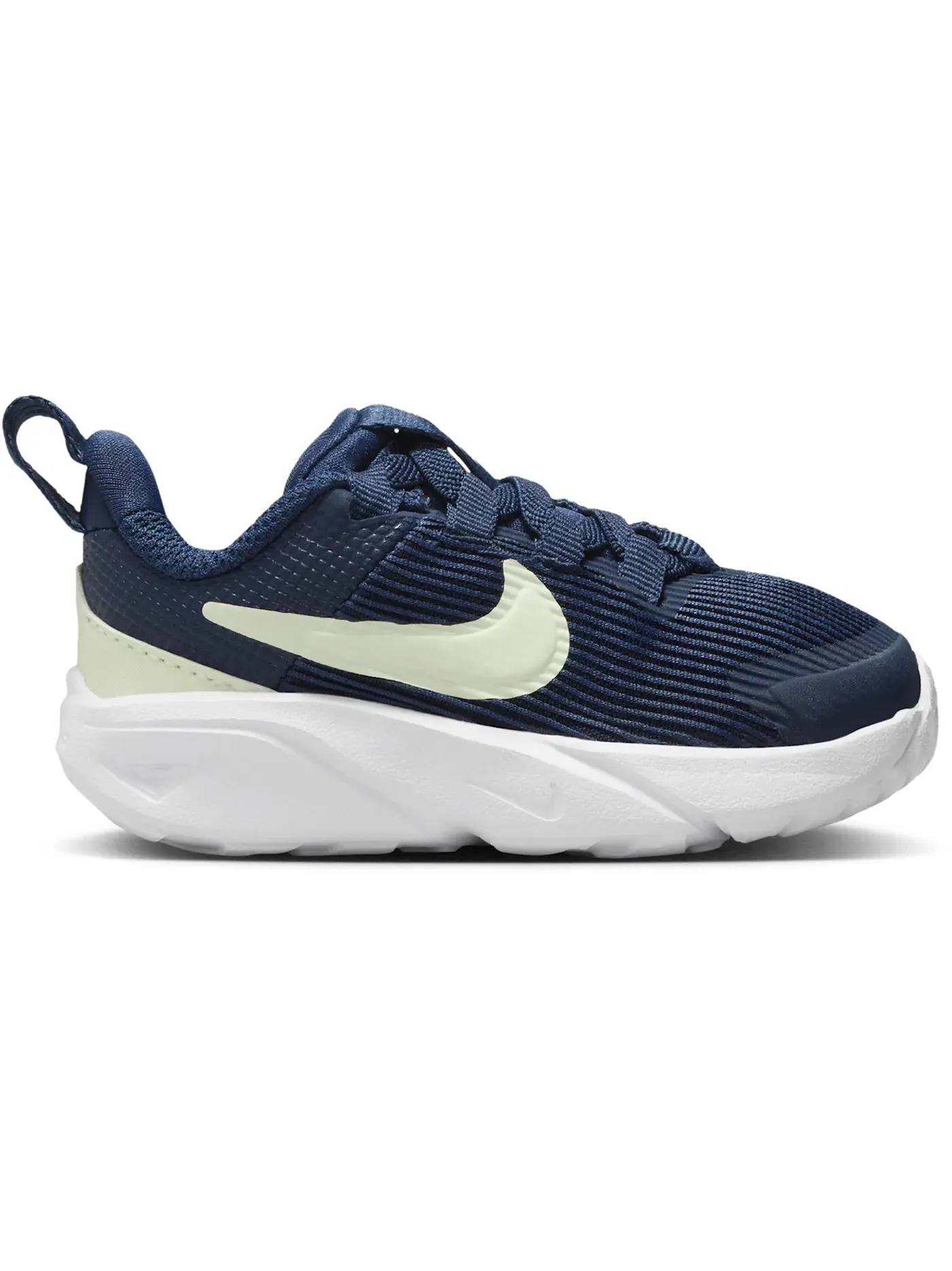 Детские кроссовки беговые Nike Star Runner 4 Nike — изображение 1 из 1, темно-синий//белый
