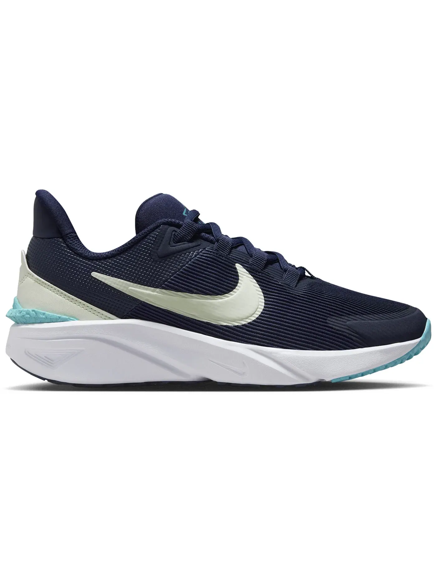 Детские кроссовки для бега Nike Star Runner 4 Nike — изображение 1 из 1, темно-синий//белый
