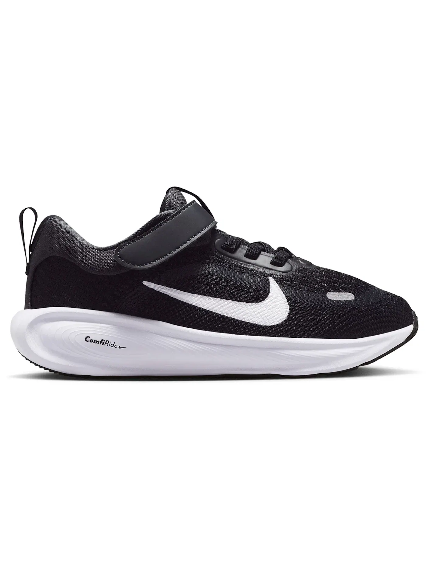 Детские кроссовки для мальчиков с длинным шнурком Nike Stellar Ride Nike — изображение 1 из 1, черный//платиновый/белый