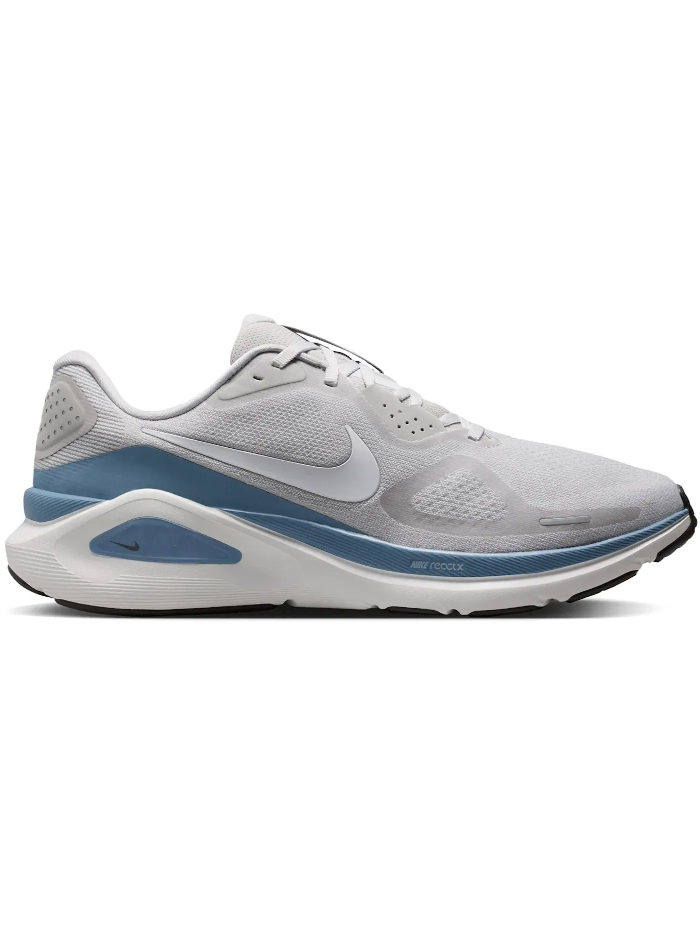 Мужские кроссовки для бега Nike Structure 26 — изображение 1 из 1, серый/синий//белый