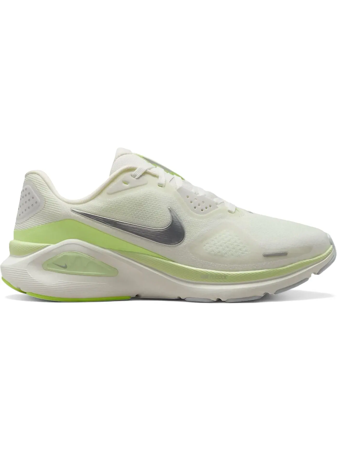 Женские кроссовки для бега Nike Structure 26 — изображение 1 из 1, белый платиновый