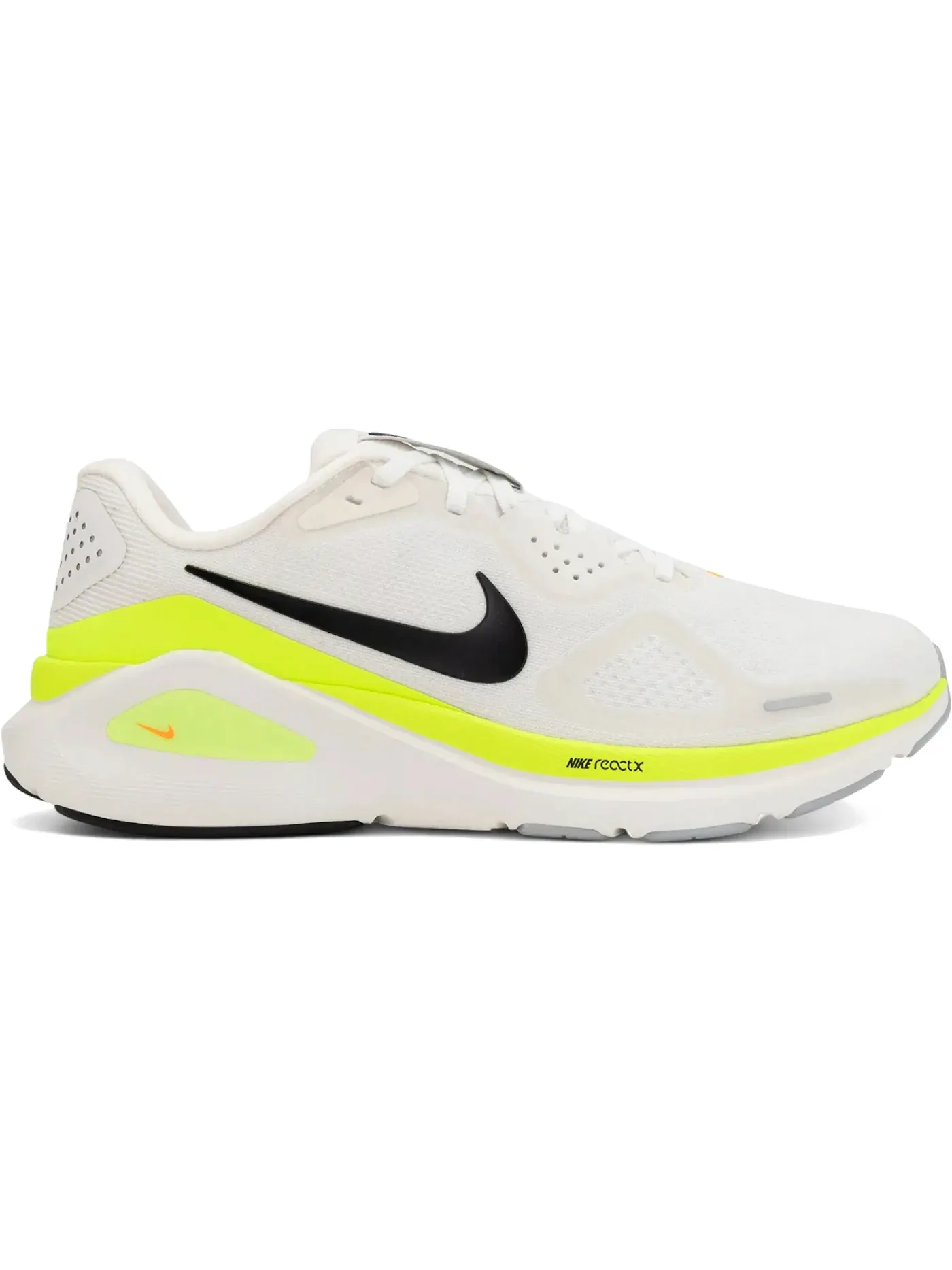 Мужские кроссовки для бега Nike Structure 26 — изображение 1 из 1, белый//оранжевый/черный