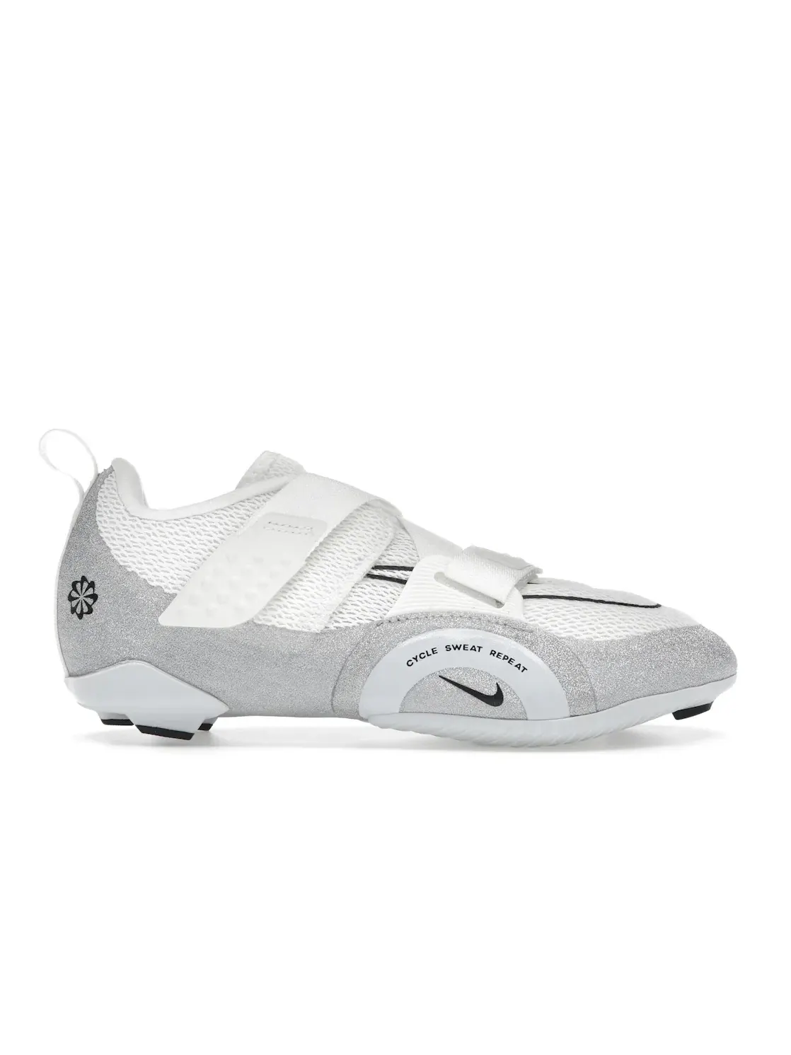 Женские кроссовки для тренировок Nike SuperRep Cycle 2 Next Nature Premium — изображение 1 из 4, белый платиновый черный