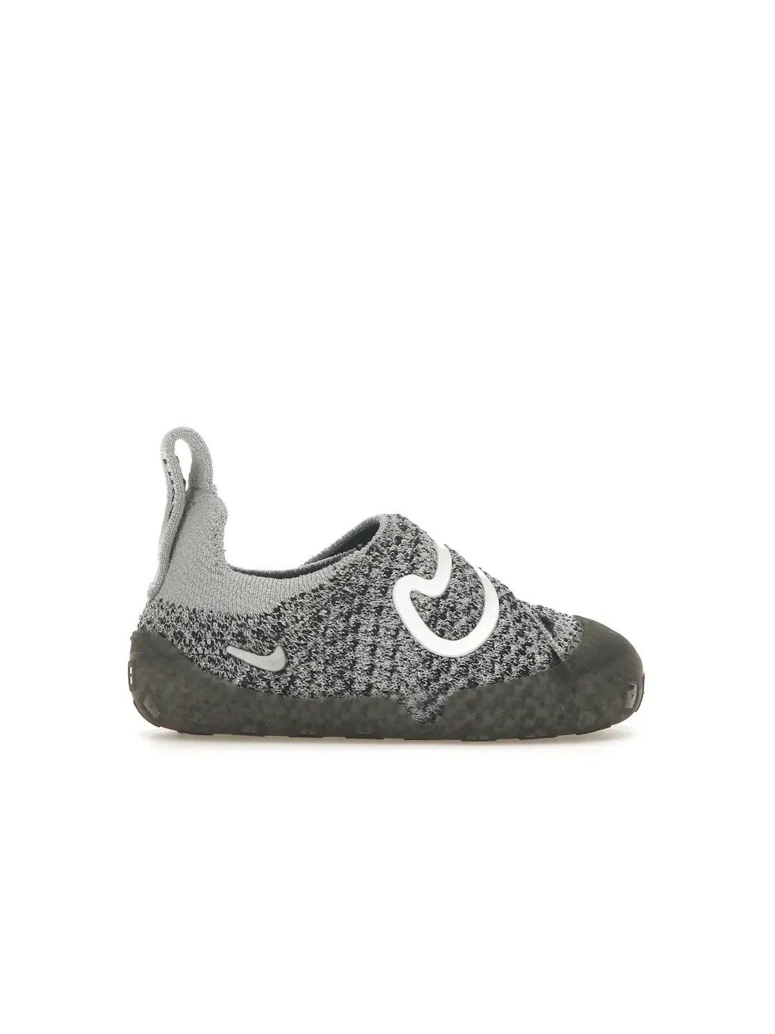 Детские кроссовки с верхом Flyknit Nike Swoosh 1 Nike — изображение 1 из 4, черный/серый/белый