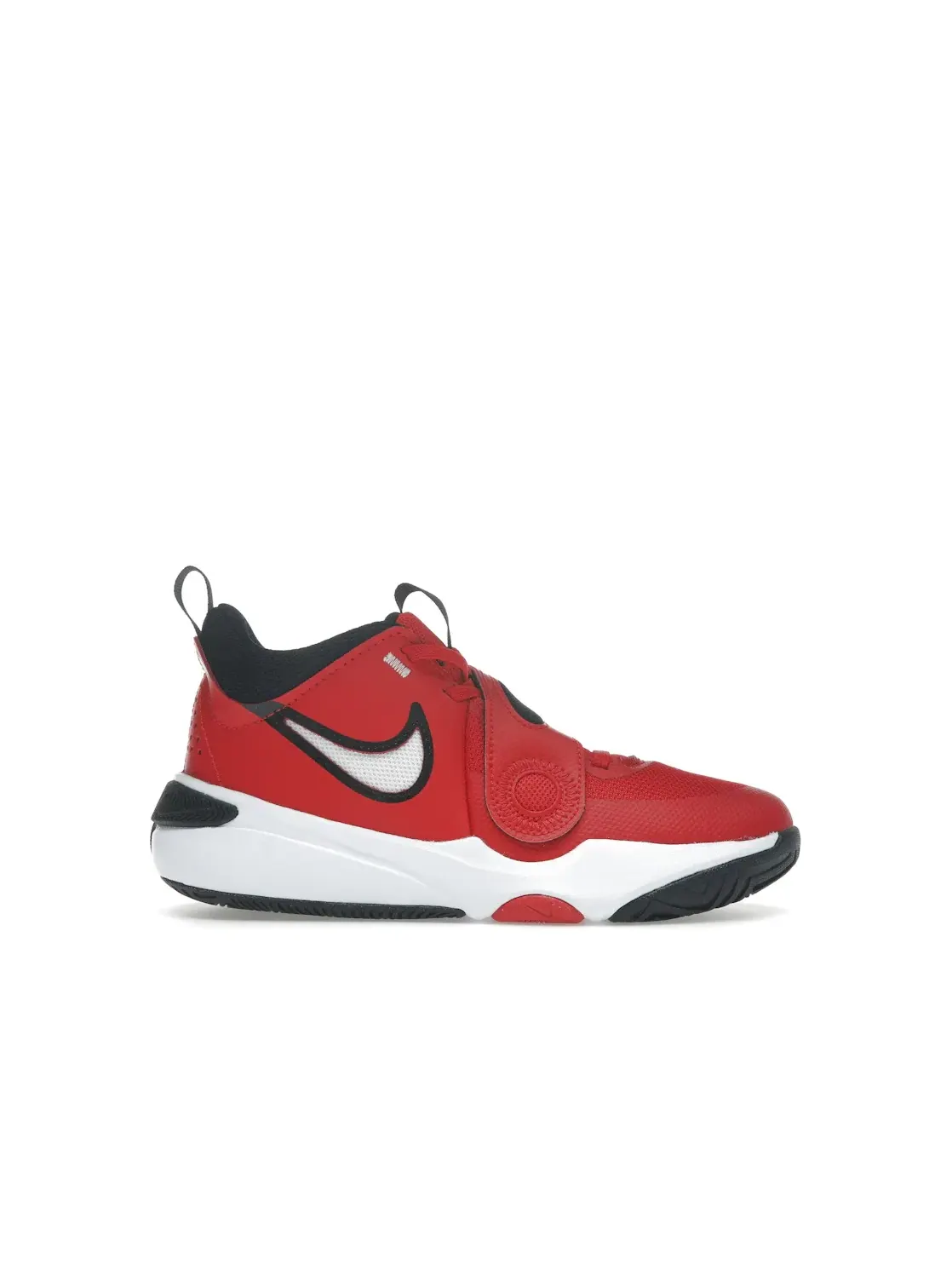 Детские кроссовки для мальчиков Nike Team Hustle D 11 Nike — изображение 1 из 4, красный/белый/черный