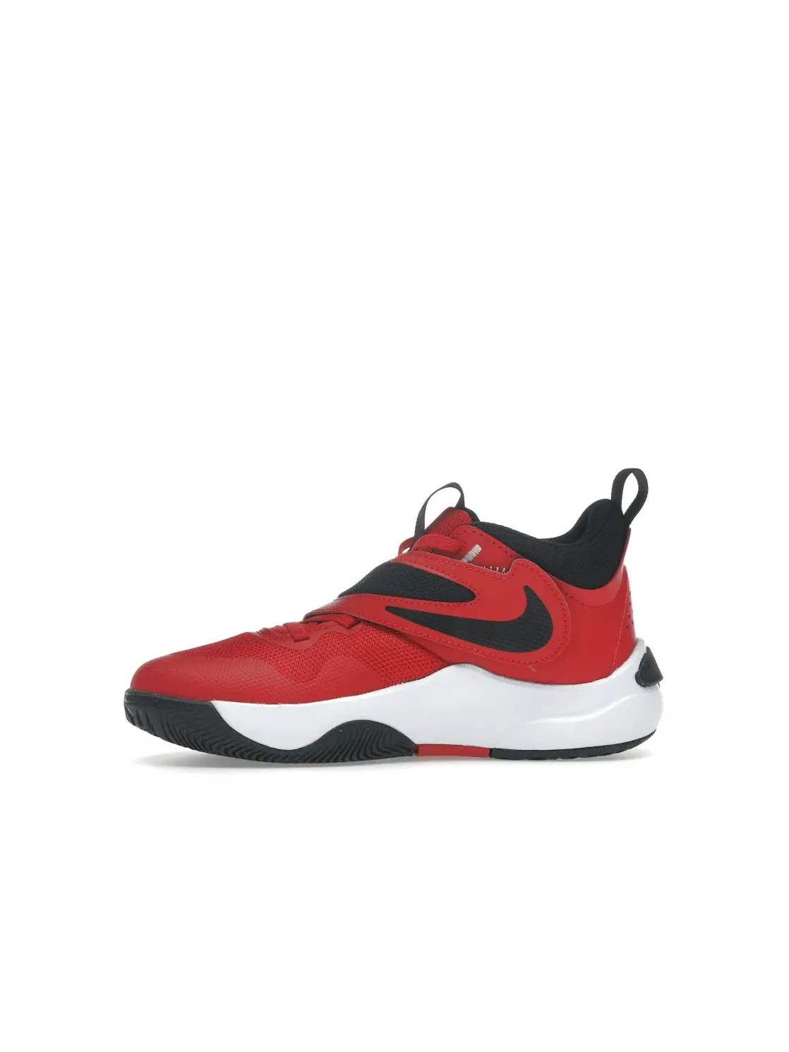 Детские кроссовки для мальчиков Nike Team Hustle D 11 Nike — изображение 3 из 4, красный/белый/черный