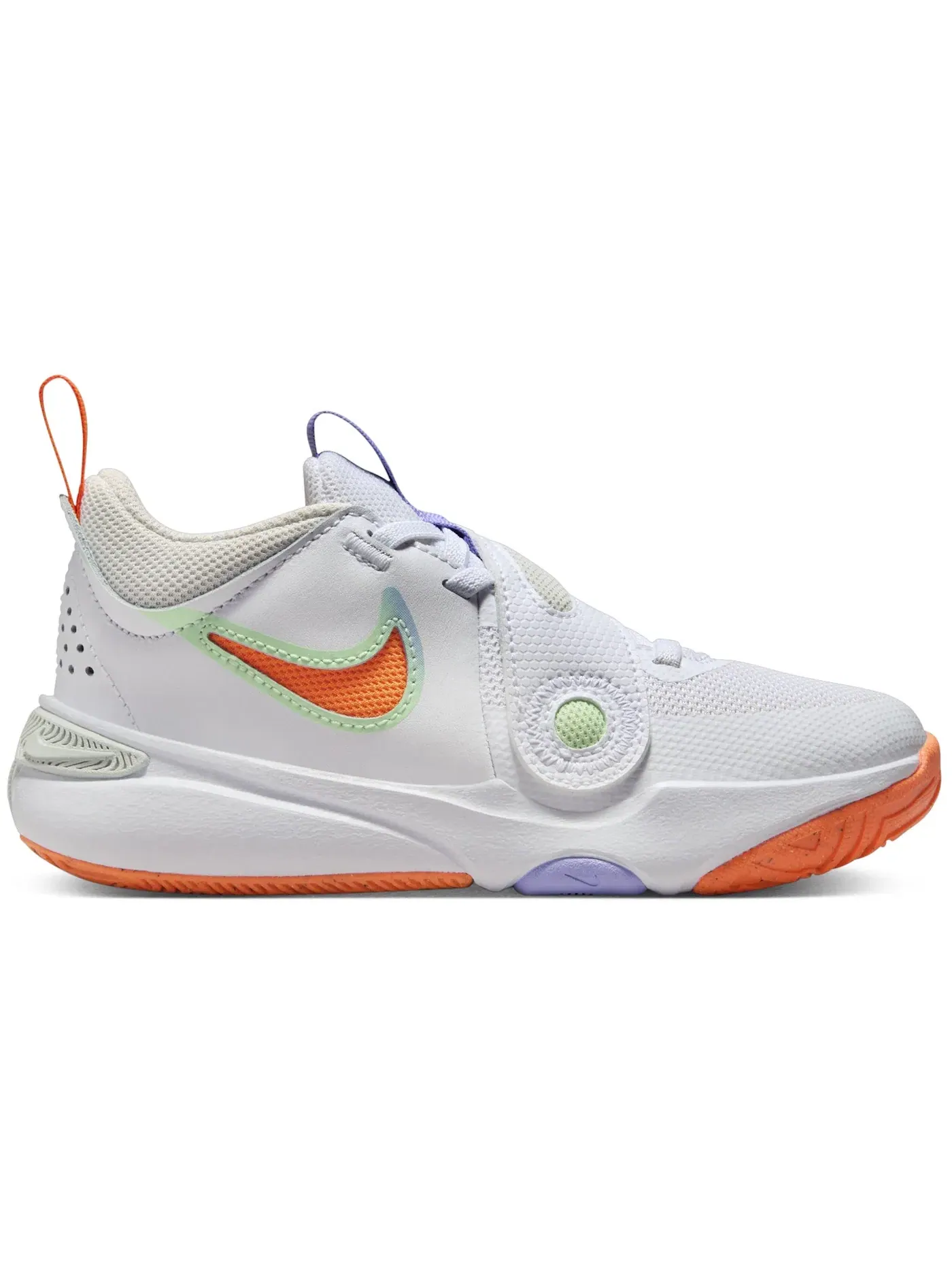 Детские кроссовки для мальчиков с шнуровкой Nike Team Hustle D 11 Nike — изображение 1 из 1