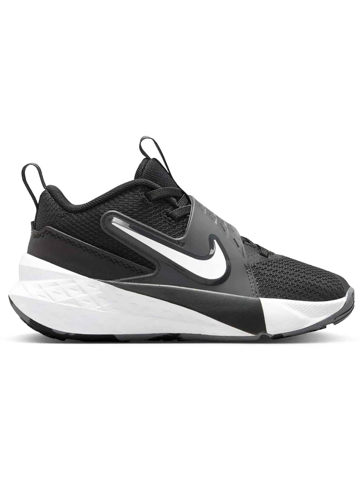 Детские кроссовки для активного спорта Nike Team Hustle D 12 Nike — изображение 1 из 1, черный белый