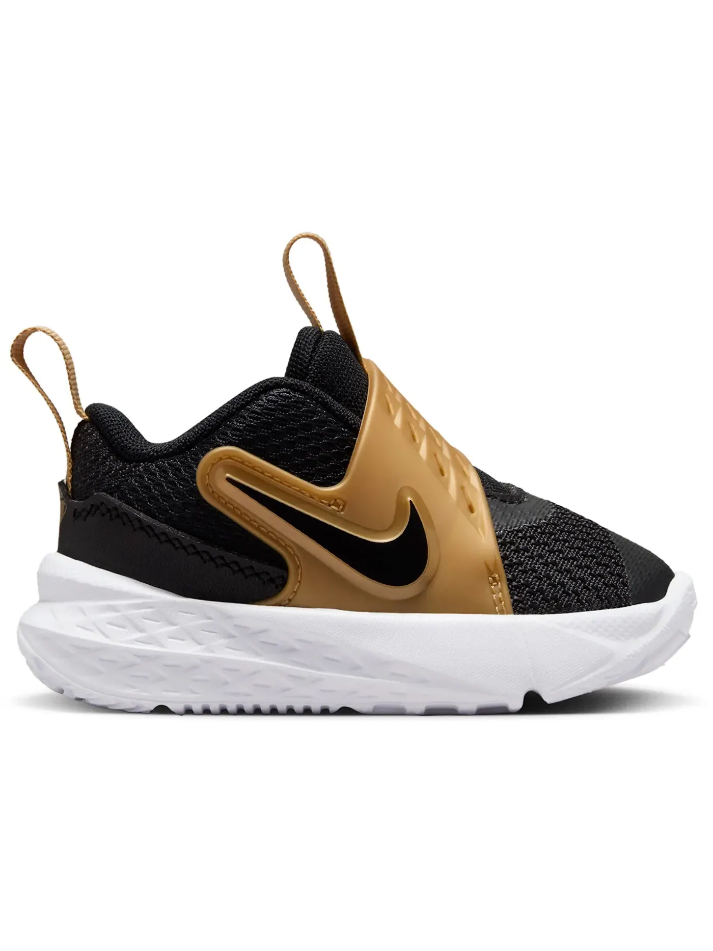 Детские кроссовки для мальчиков с шнуровкой Nike Team Hustle D 12 Nike — изображение 1 из 1