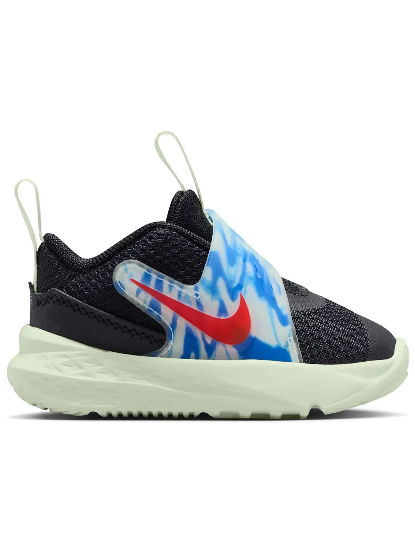 Детские кроссовки Nike Team Hustle D 12 Nike — изображение 1 из 1, черный///яркий