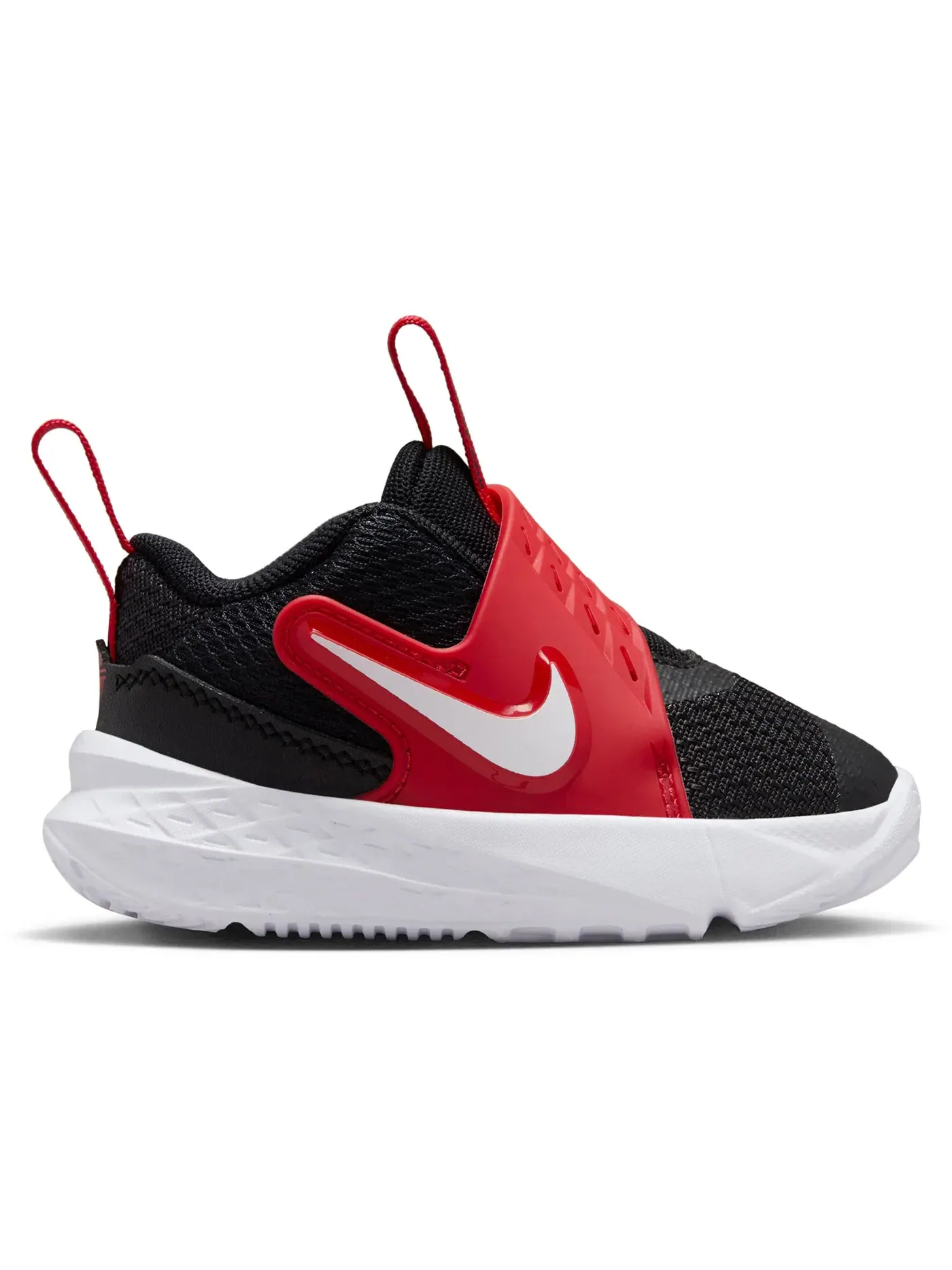 Детские кроссовки для активного отдыха Nike Team Hustle D 12 Nike — изображение 1 из 1, черный/красный/белый