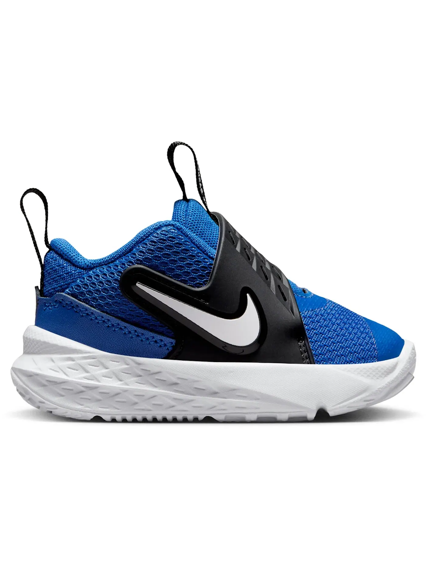 Детские кроссовки для мальчиков Nike Team Hustle D 12 Nike — изображение 1 из 1, черный белый