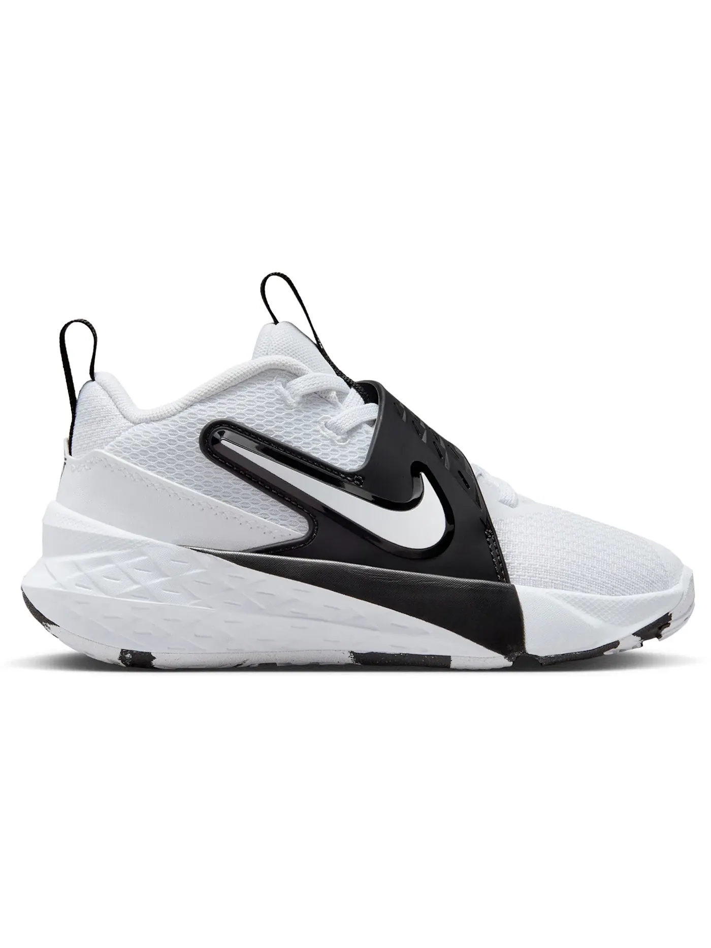Детские кроссовки для активного спорта Nike Team Hustle D 12 Nike — изображение 1 из 1, белый/черный/белый