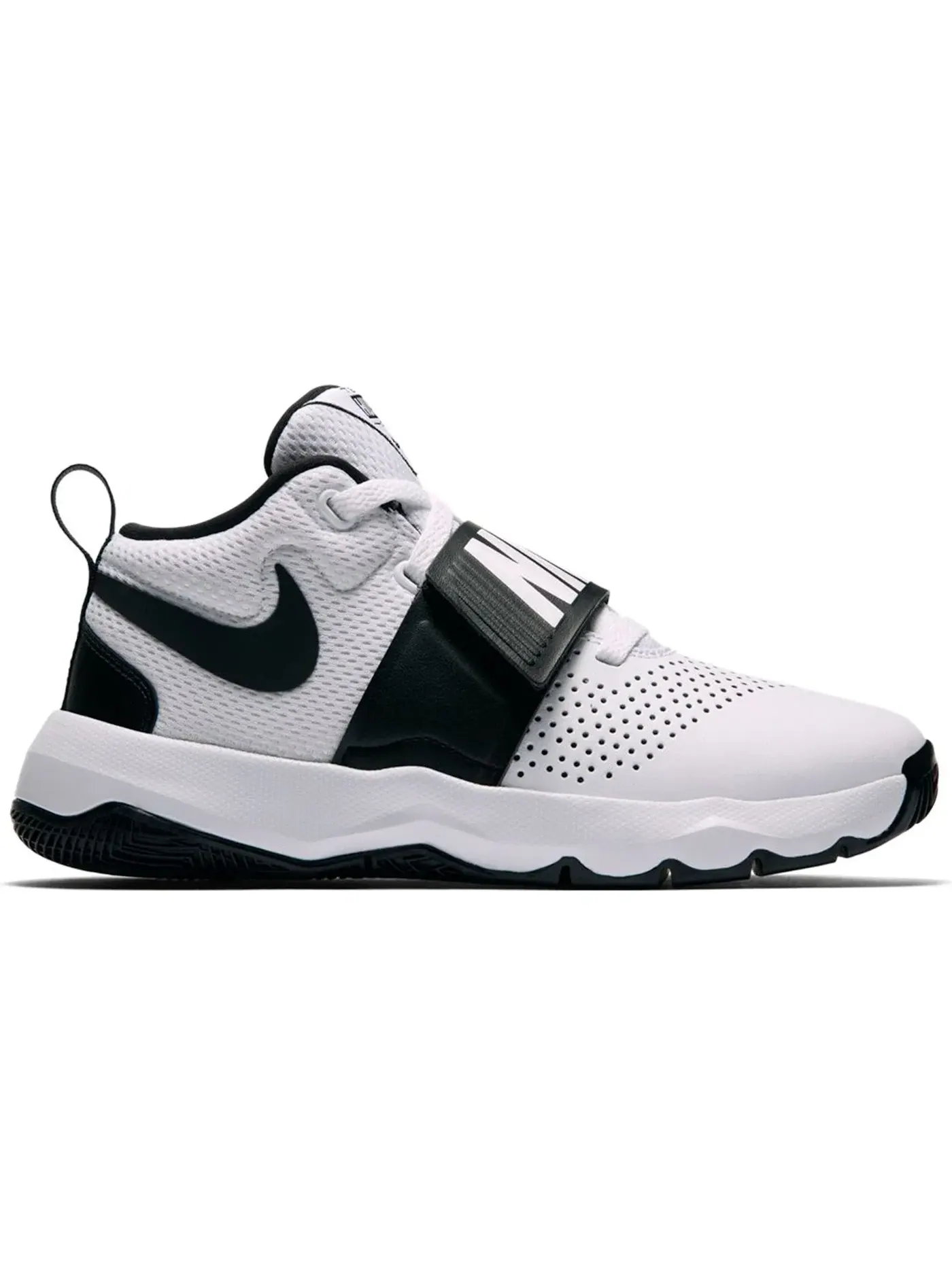 Детские кроссовки для мальчиков Nike Team Hustle D 8 Nike — изображение 1 из 1, белый/черный