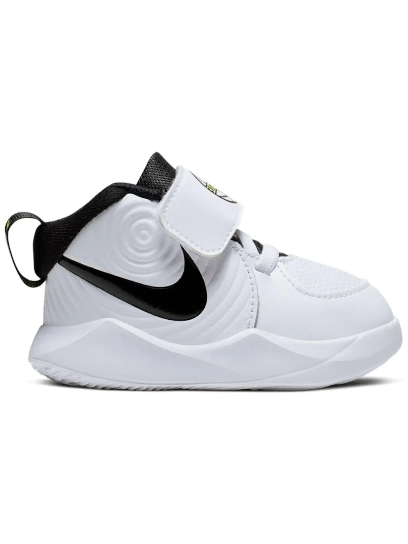 Детские кроссовки для мальчиков Nike Team Hustle D 9 Nike — изображение 1 из 1, белый//черный