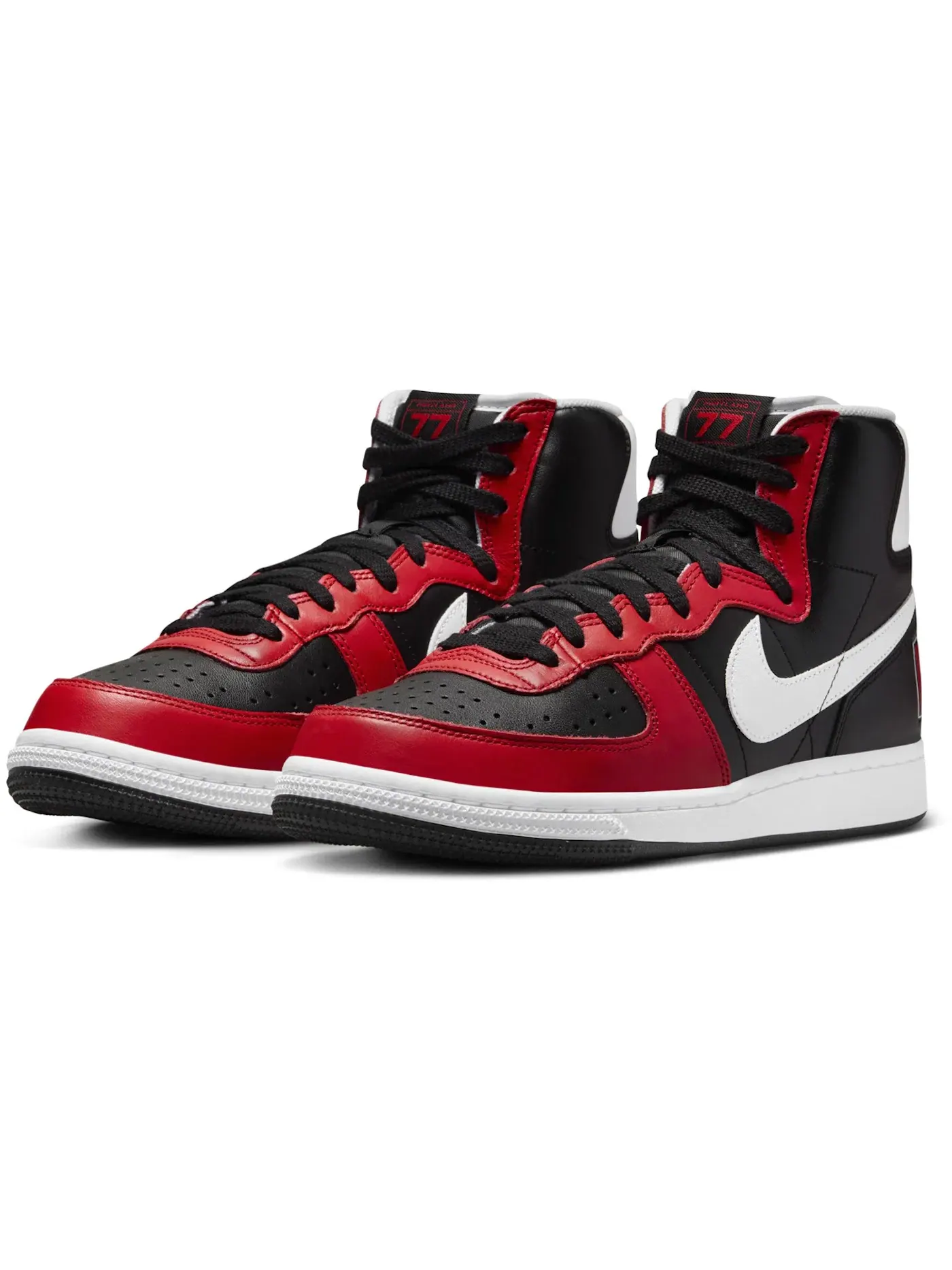 Мужские кроссовки Lifestyle Nike Terminator High — изображение 2 из 3, черный/красный-белый