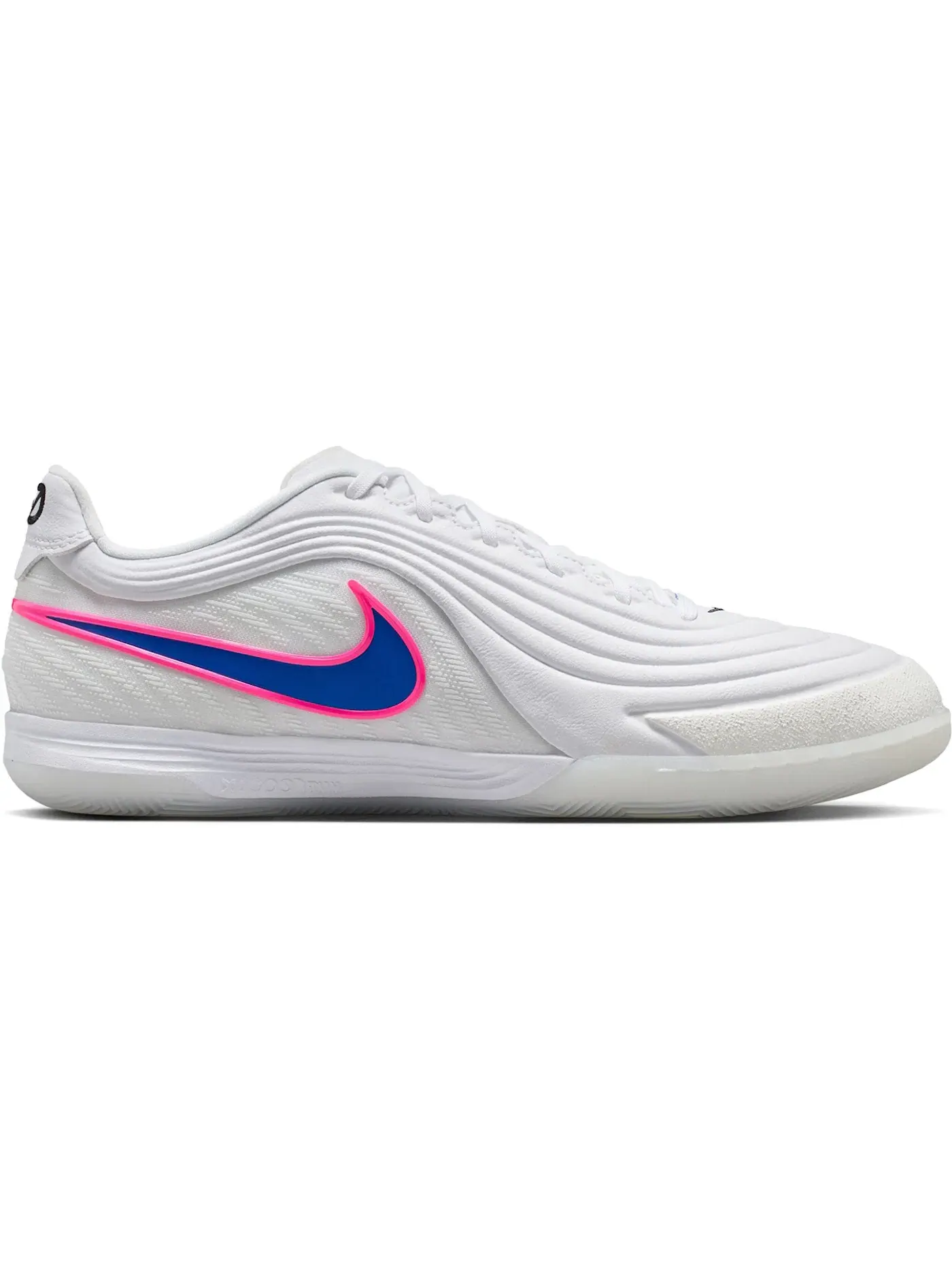 Мужские кроссовки с длинным шнурованием Nike Tiempo Reactgato Nike — изображение 1 из 1, белый/розовый/синий