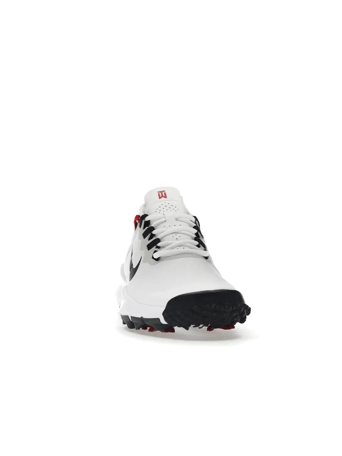 Мужские кроссовки для гольфа с шестью шипами Nike Tiger Woods TW '13 Retro — изображение 2 из 4, белый красный
