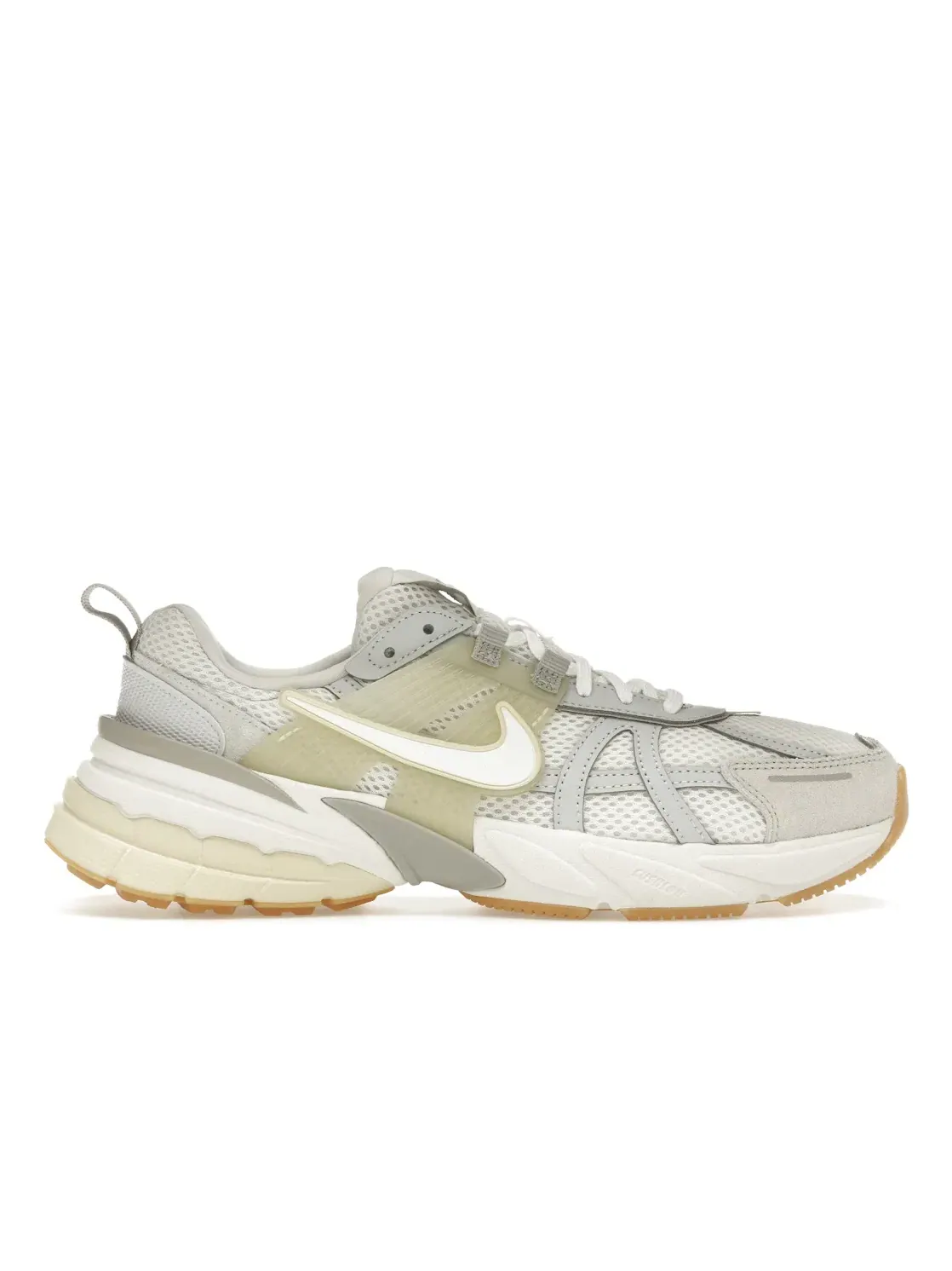 Женские кроссовки Lifestyle Nike V2K Run — изображение 1 из 4, светлый хаки серый белый