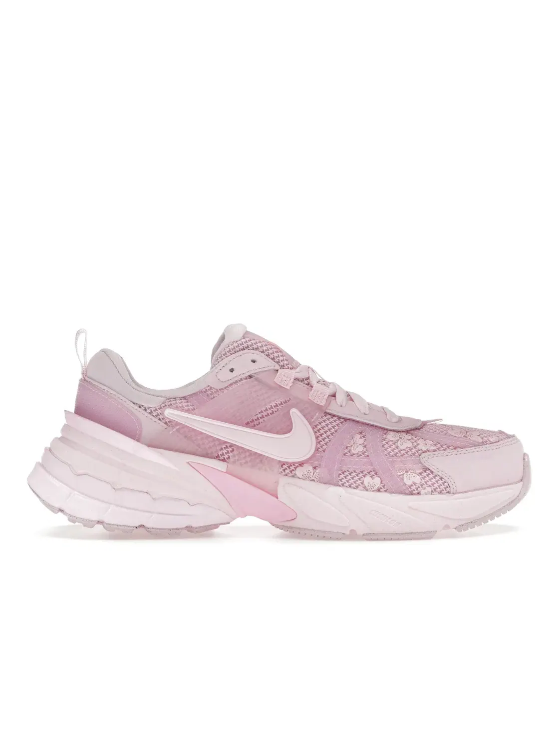 Женские кроссовки с сетчатым верхом Nike V2K Run — изображение 1 из 4, розовый розовый
