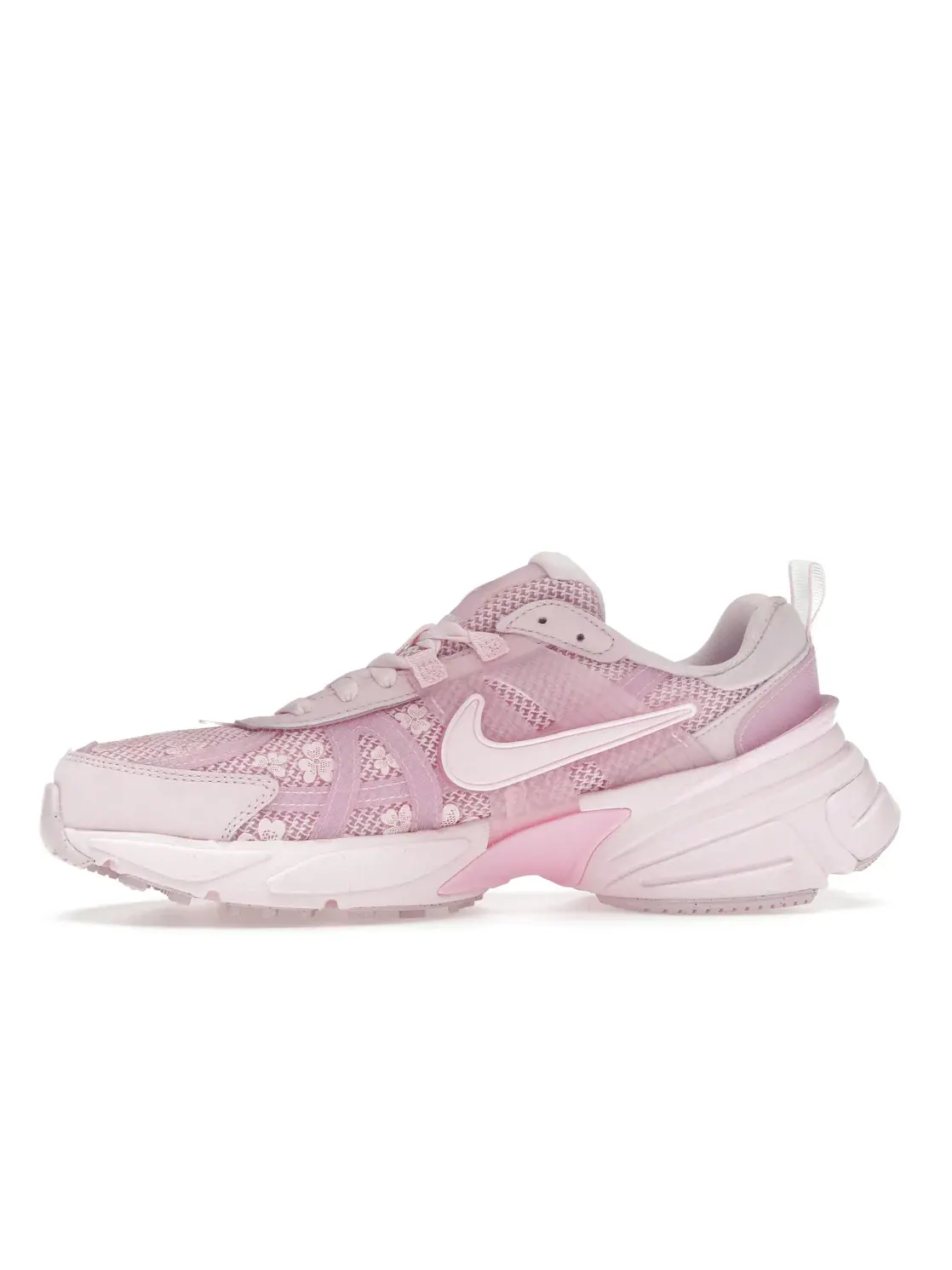 Женские кроссовки с сетчатым верхом Nike V2K Run — изображение 3 из 4, розовый розовый