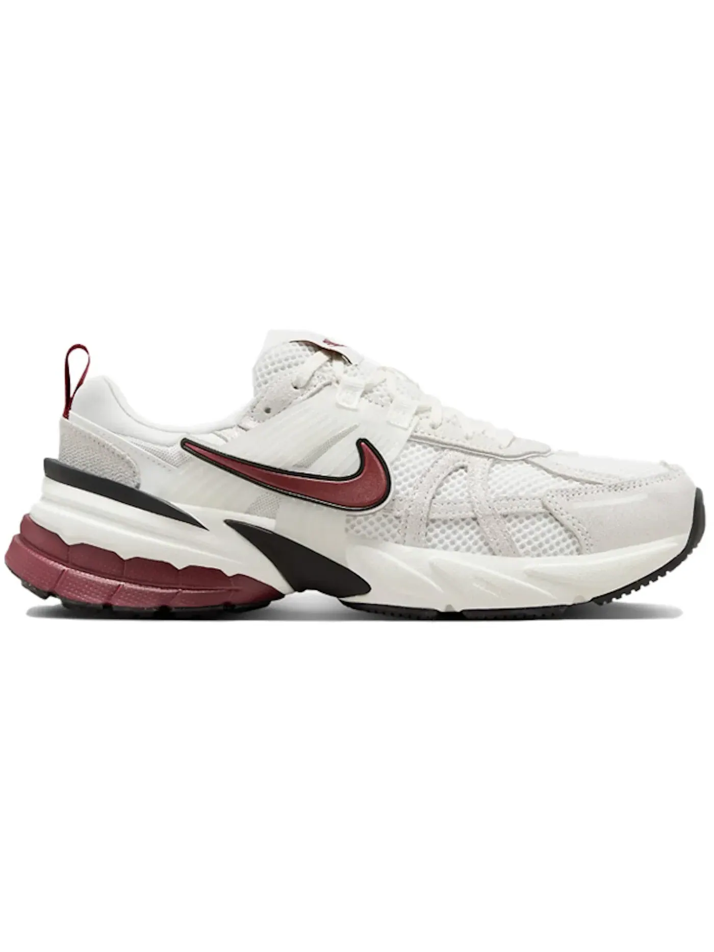 Женские кроссовки Lifestyle Nike V2K Run SE — изображение 1 из 1, белый/черный/красный