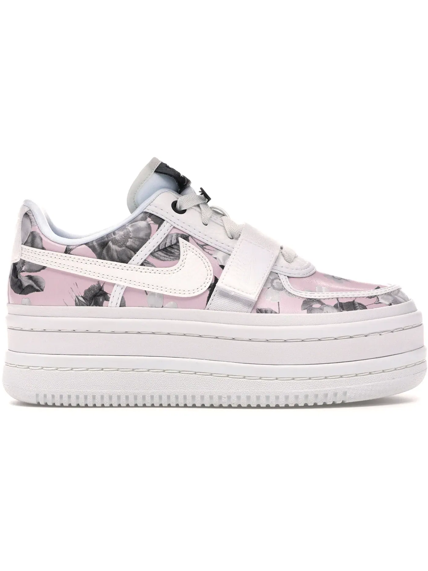Женские кроссовки Lifestyle с цветочным принтом Nike Vandal 2K — изображение 1 из 1, белый/белый-черный