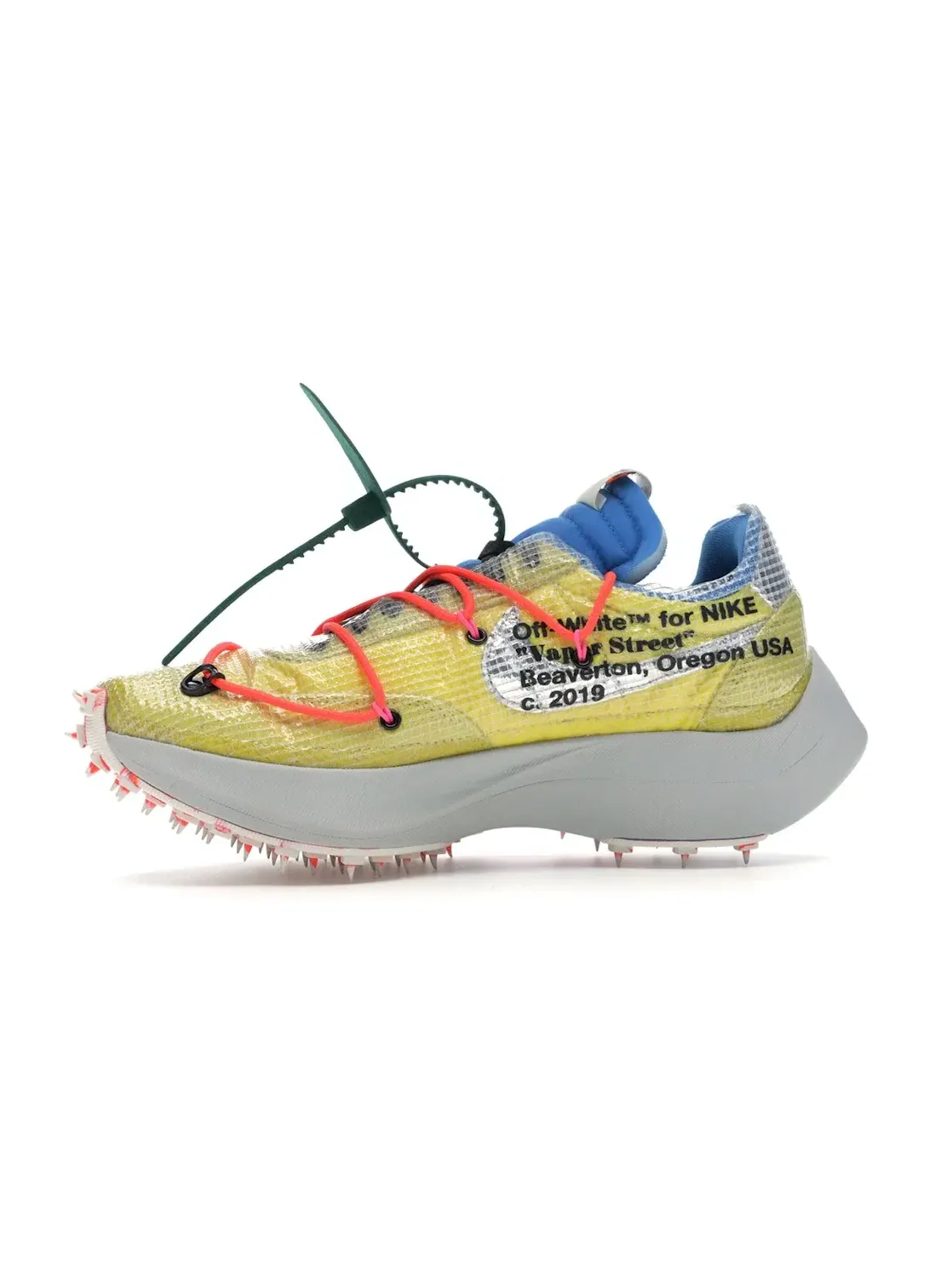 Женские кроссовки с принтом Nike Vapor Street Nike — изображение 3 из 4, желтый/черный-светлый